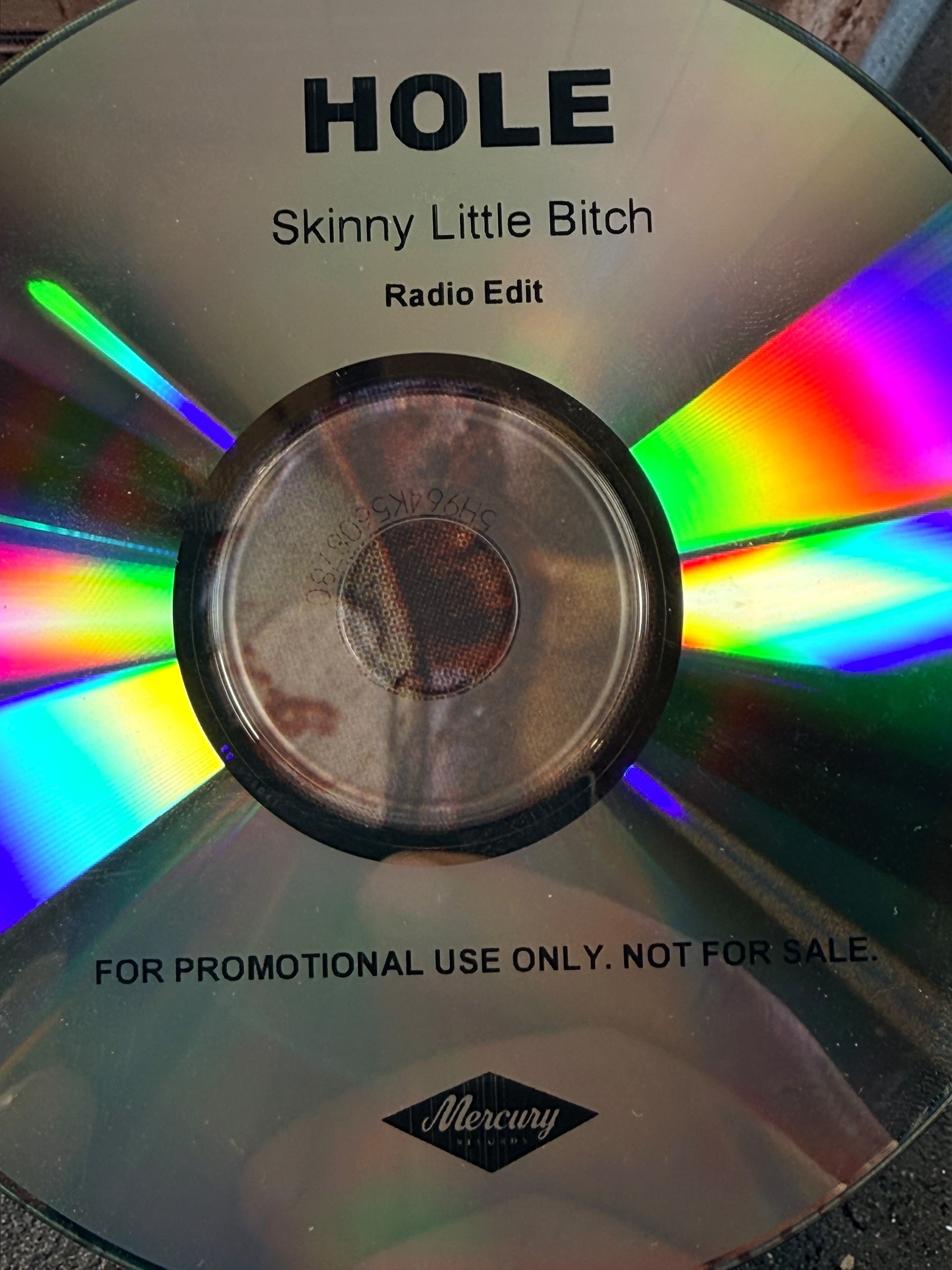 Hole Skinny Little Bitch promo CD single Mercury Records radio edit collectible alternative rock CD in good condition with original case and insert.