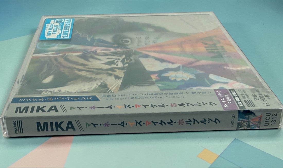 MIKA My Name Is Michael Holbrook Japan CD with obi strip and bonus tracks. 2019 Universal Japan release in excellent condition, complete collectible.