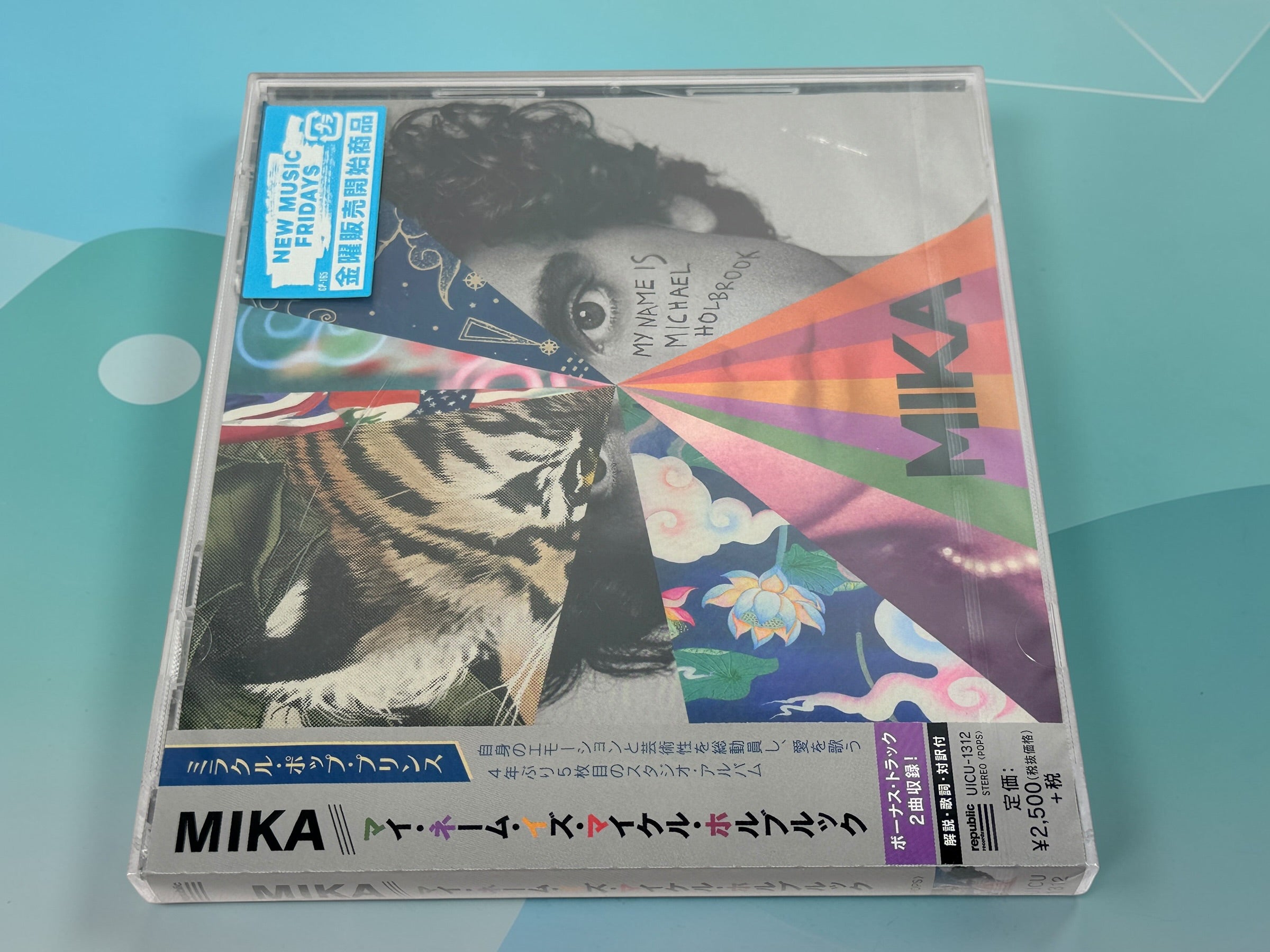 MIKA My Name Is Michael Holbrook Japan CD with obi strip and bonus tracks. 2019 Universal Japan release in excellent condition, complete collectible.