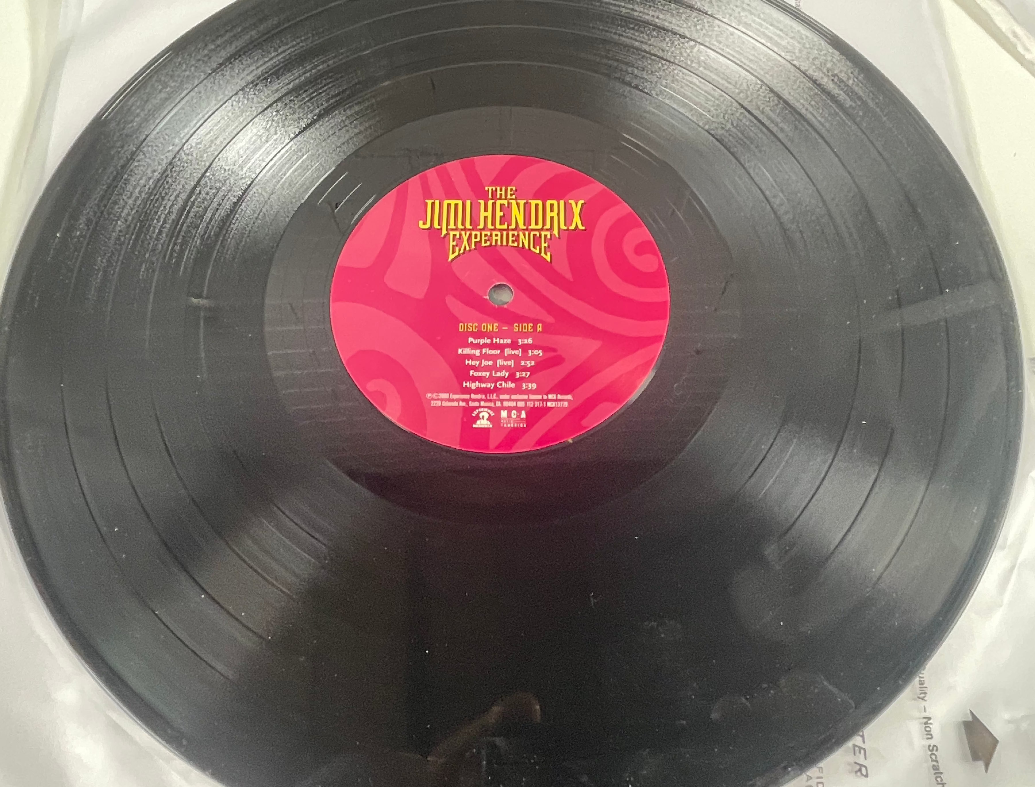 The Jimi Hendrix Experience, 8 LPs -M-. NO BOX, NO BOOKLET, Just the Vinyl, MCA Records