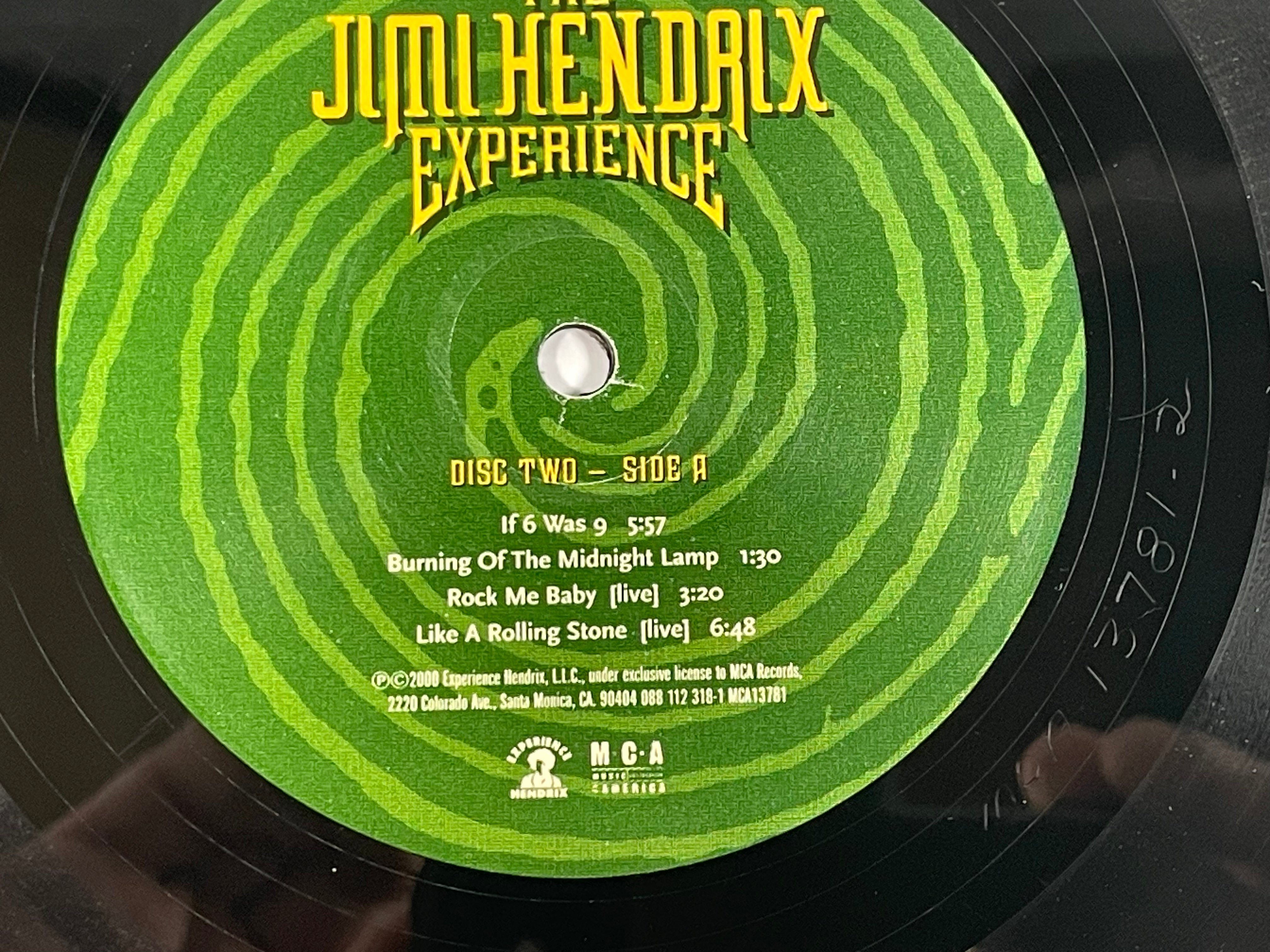 The Jimi Hendrix Experience, 8 LPs -M-. NO BOX, NO BOOKLET, Just the Vinyl, MCA Records