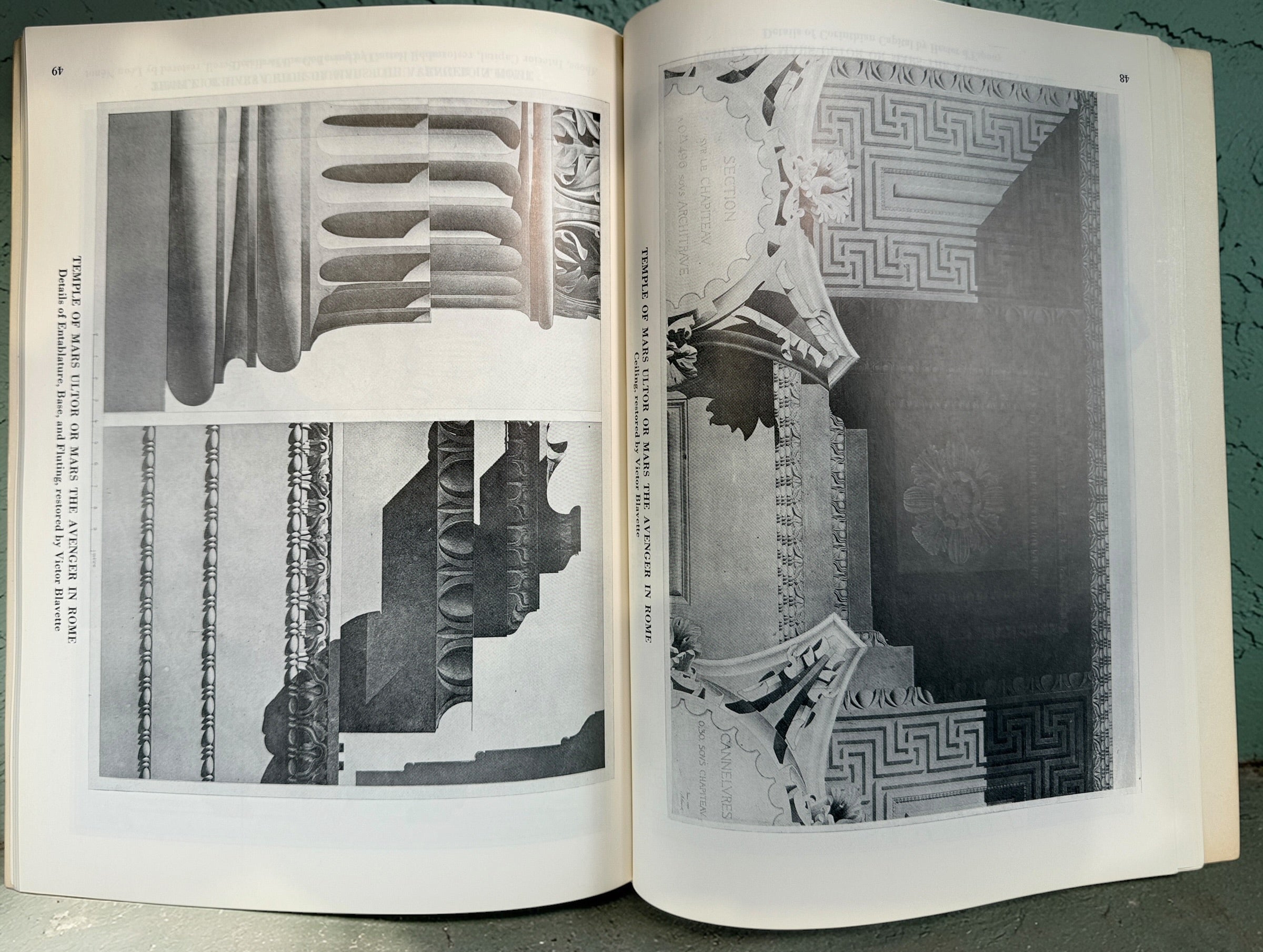 Livre d'architecture ancienne, Dessins classiques grecs et romains, Dover.