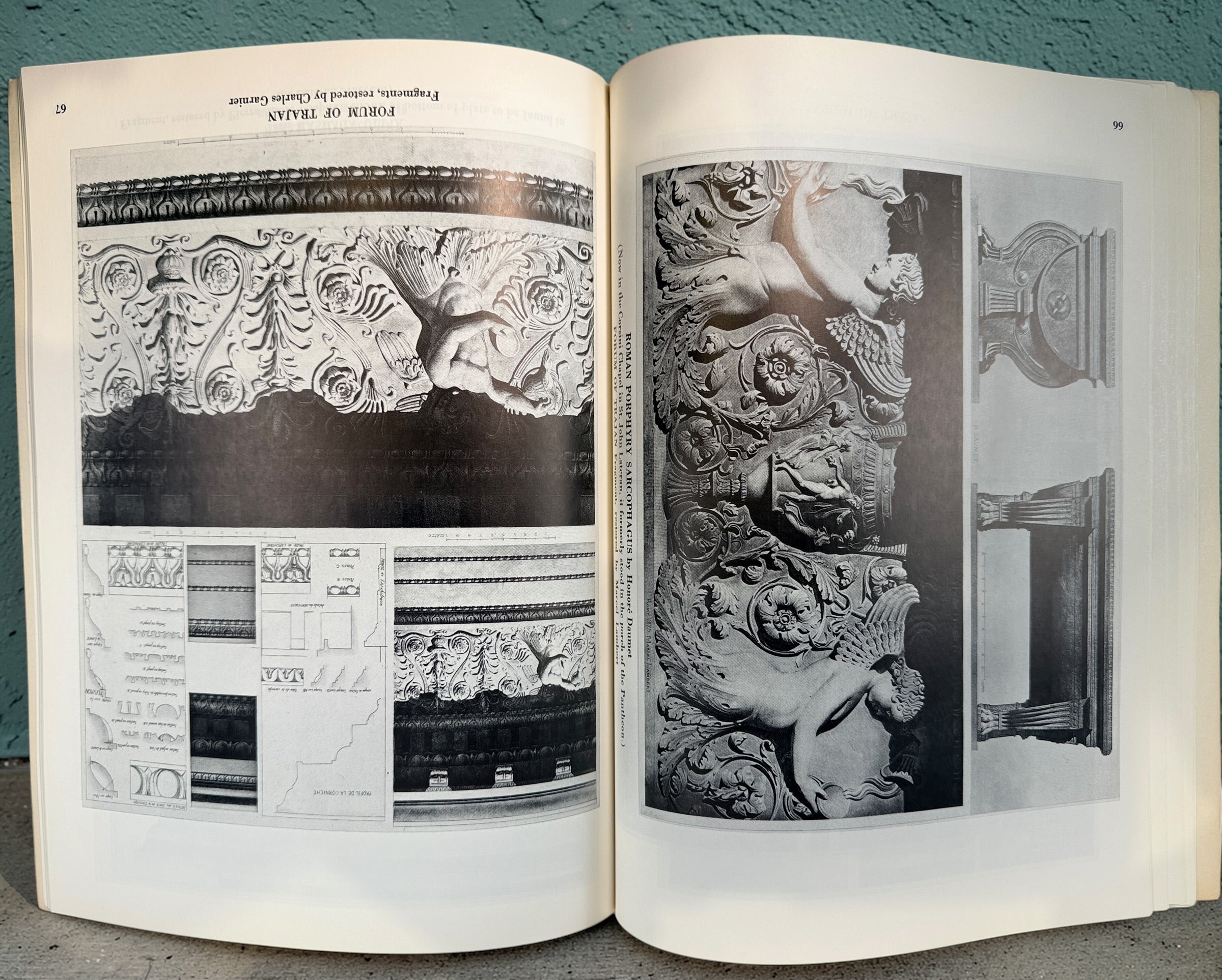Livre d'architecture ancienne, Dessins classiques grecs et romains, Dover.