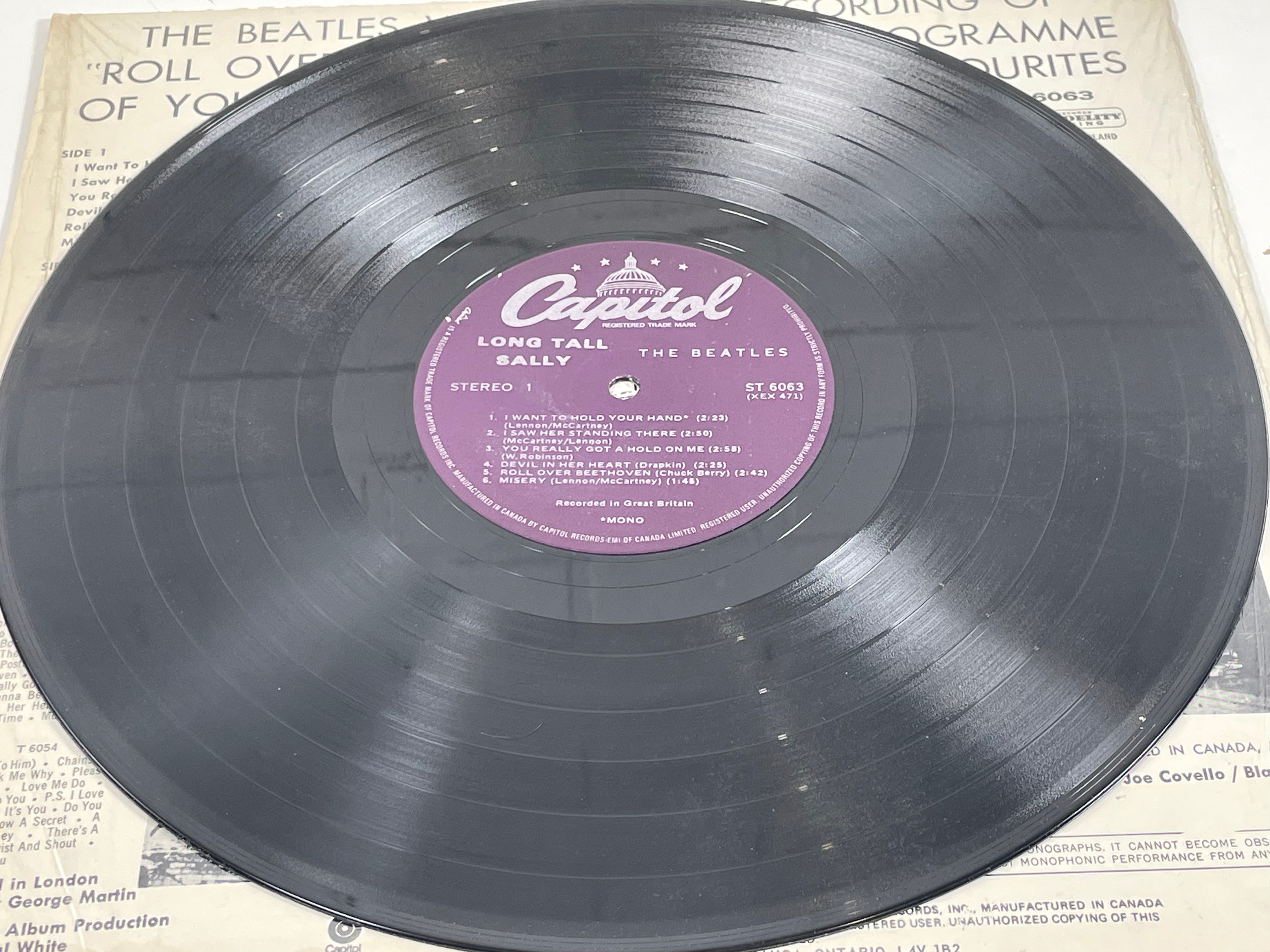 The Beatles – Long Tall Sally,  Vinyl Record (1964 Capitol Records ), ST6063- XEX 472