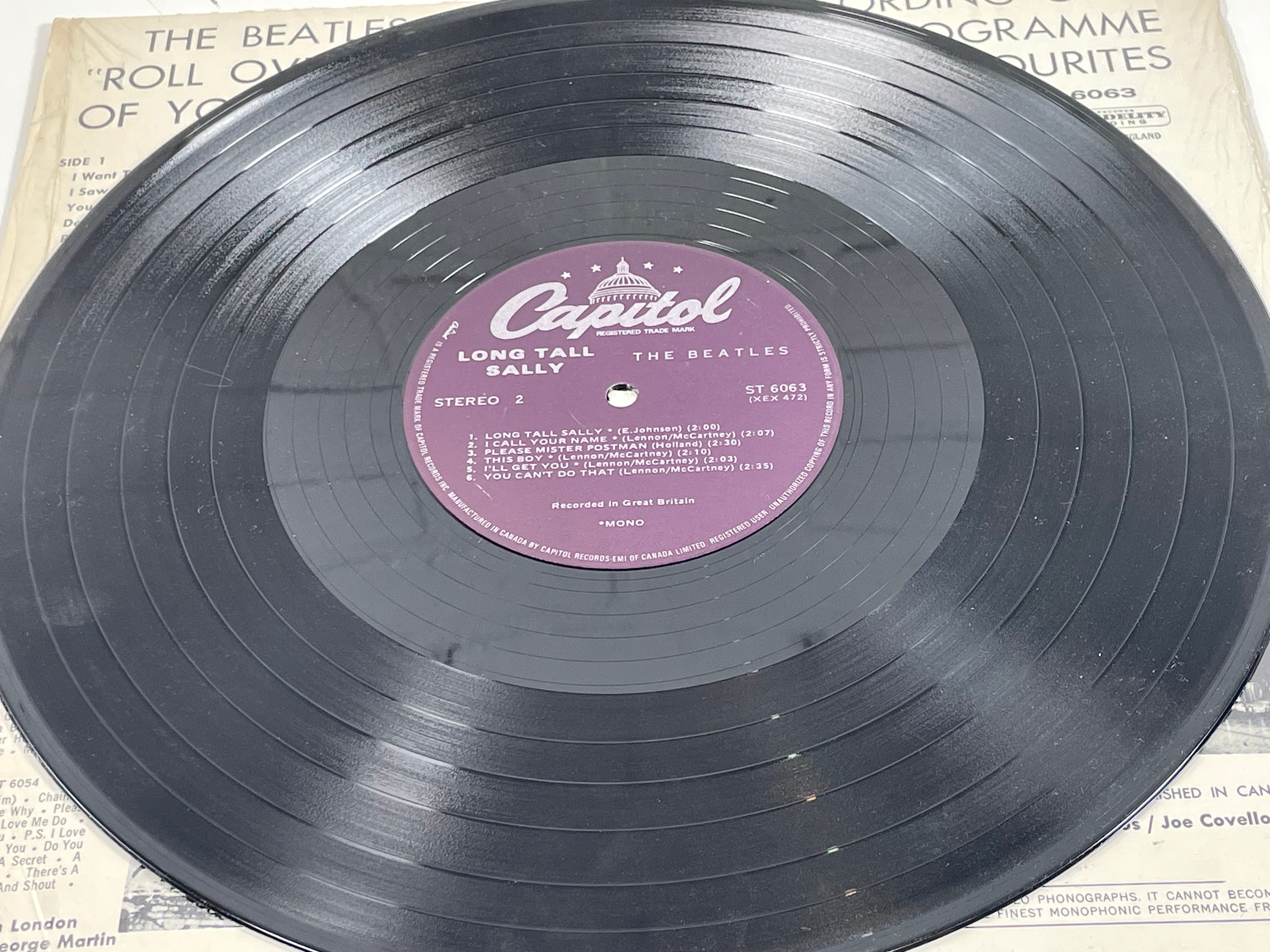 The Beatles – Long Tall Sally,  Vinyl Record (1964 Capitol Records ), ST6063- XEX 472