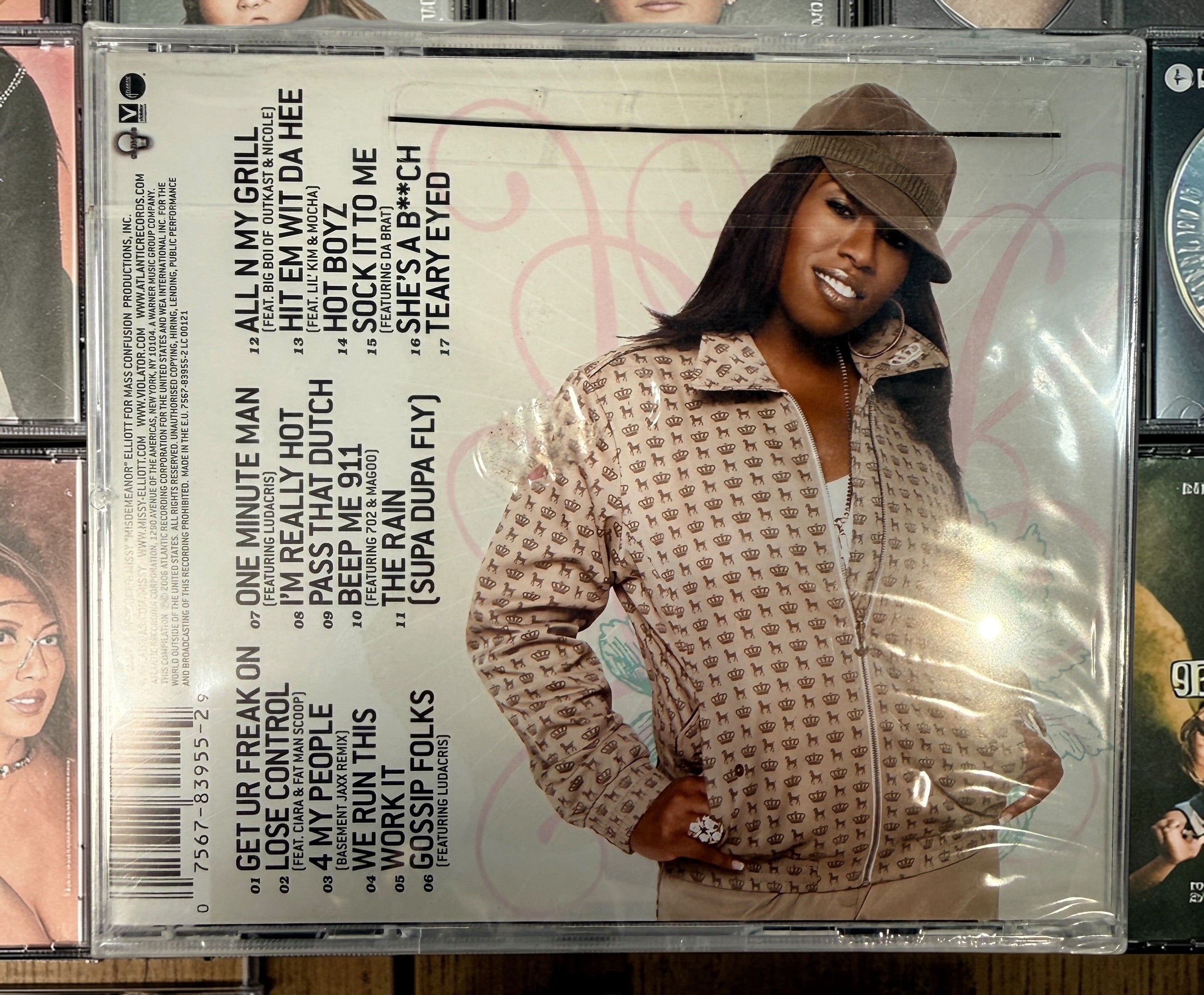 Missy Elliott CD Lot, Respect M.E., Singles Collection Hip Hop.