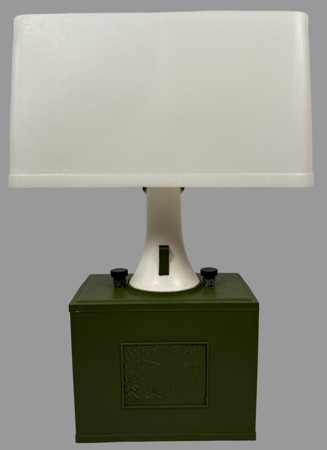 Lampe de camping Ashflash AFC vintage des années 1970 – Modèle 7820 avec boîte