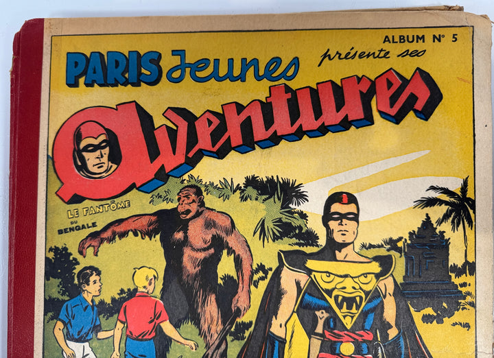 Vintage Paris Jeunes Aventures Album 5 (1947) – Le Fantôme