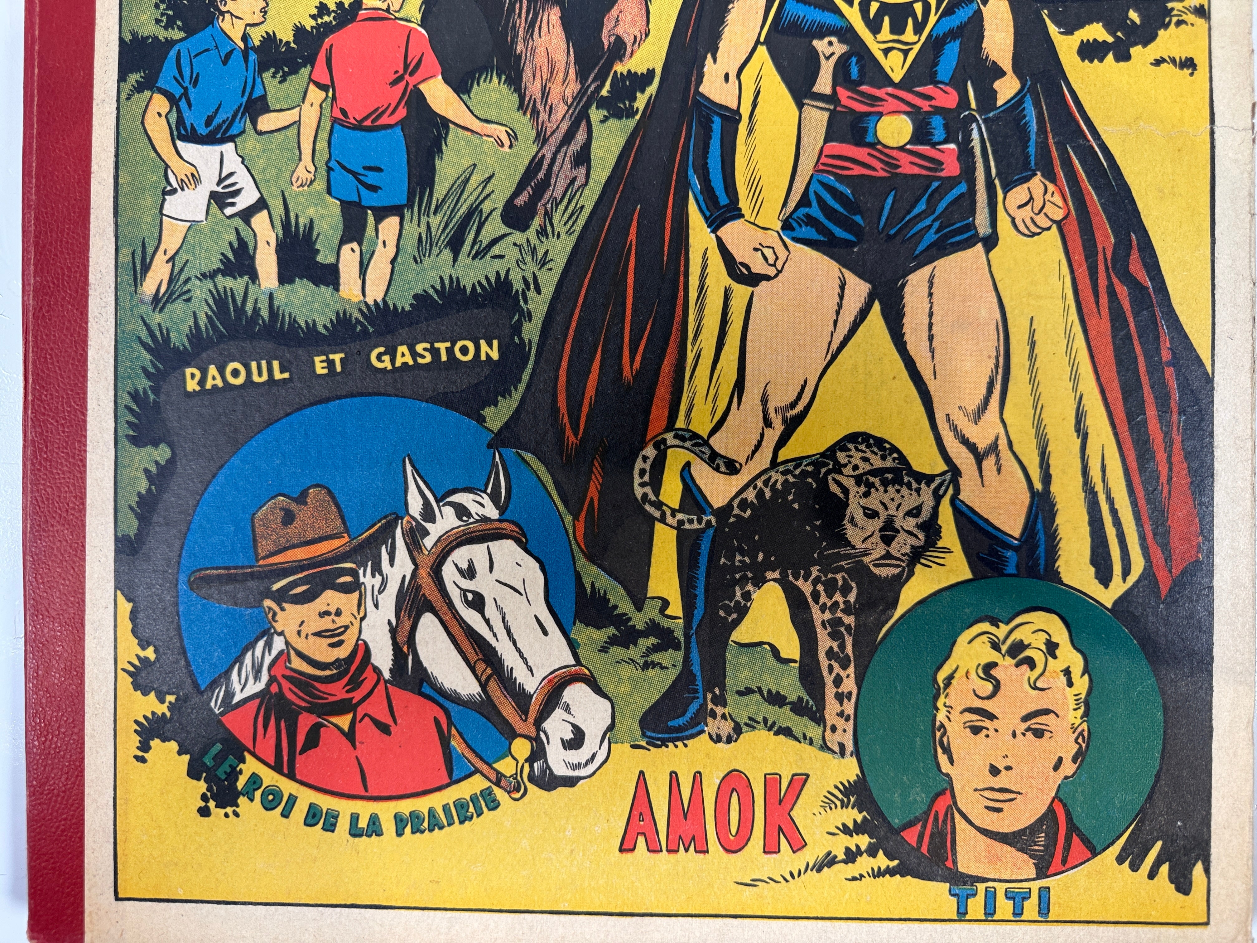 Vintage Paris Jeunes Aventures Album 5 (1947) – Le Fantôme