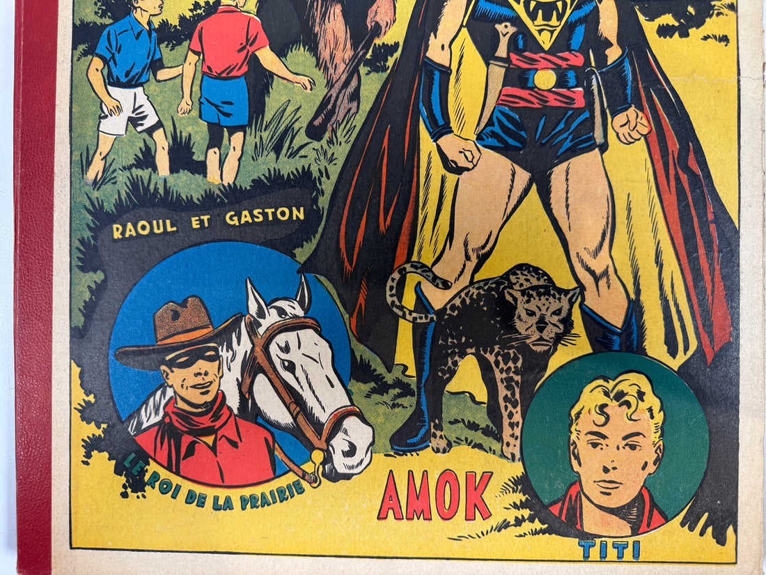 Vintage Paris Jeunes Aventures Album 5 (1947) – Le Fantôme