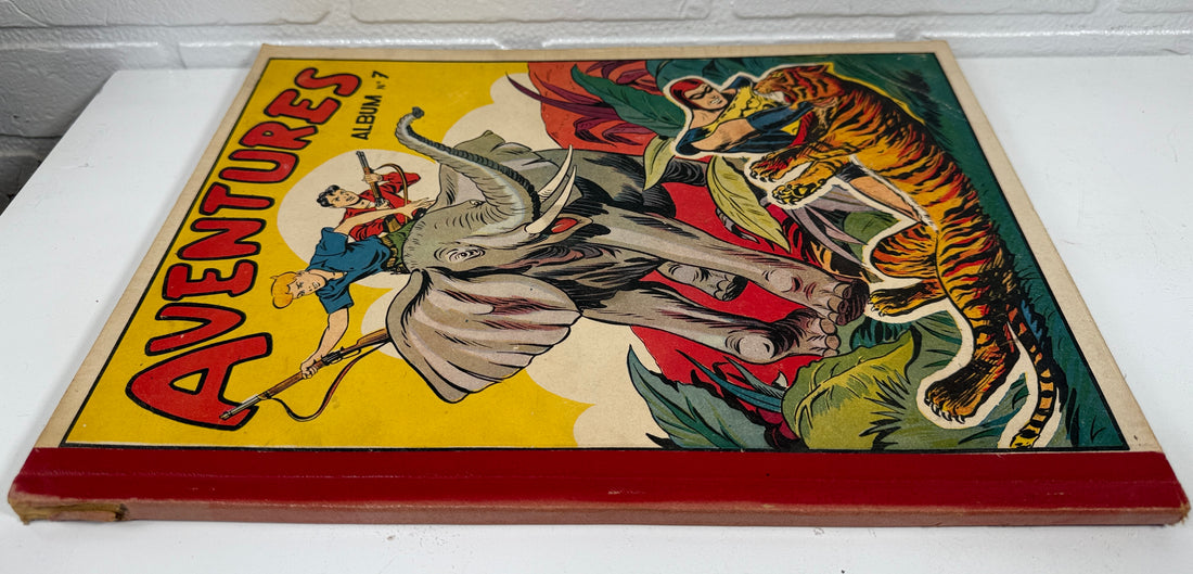 Album Aventures n° 7 de 1948 – Amok &amp; Phantom, BD française, rare, à collectionner