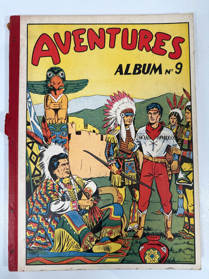 1950s Aventures Album No.9 – Vintage French Comic Collection