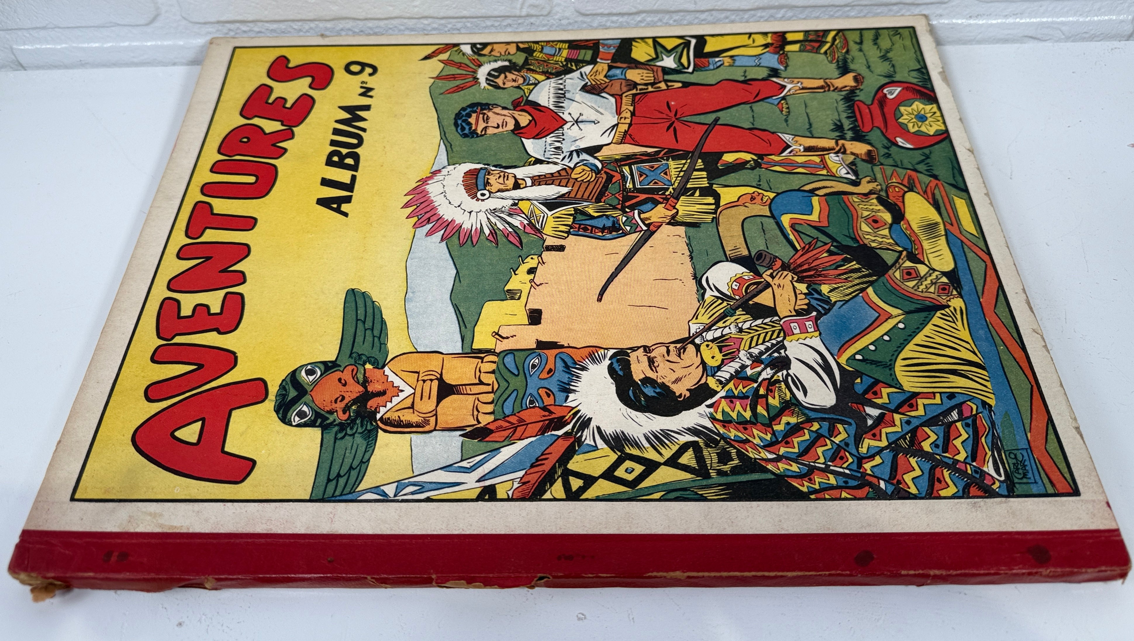 1950s Aventures Album No.9 – Vintage French Comic Collection