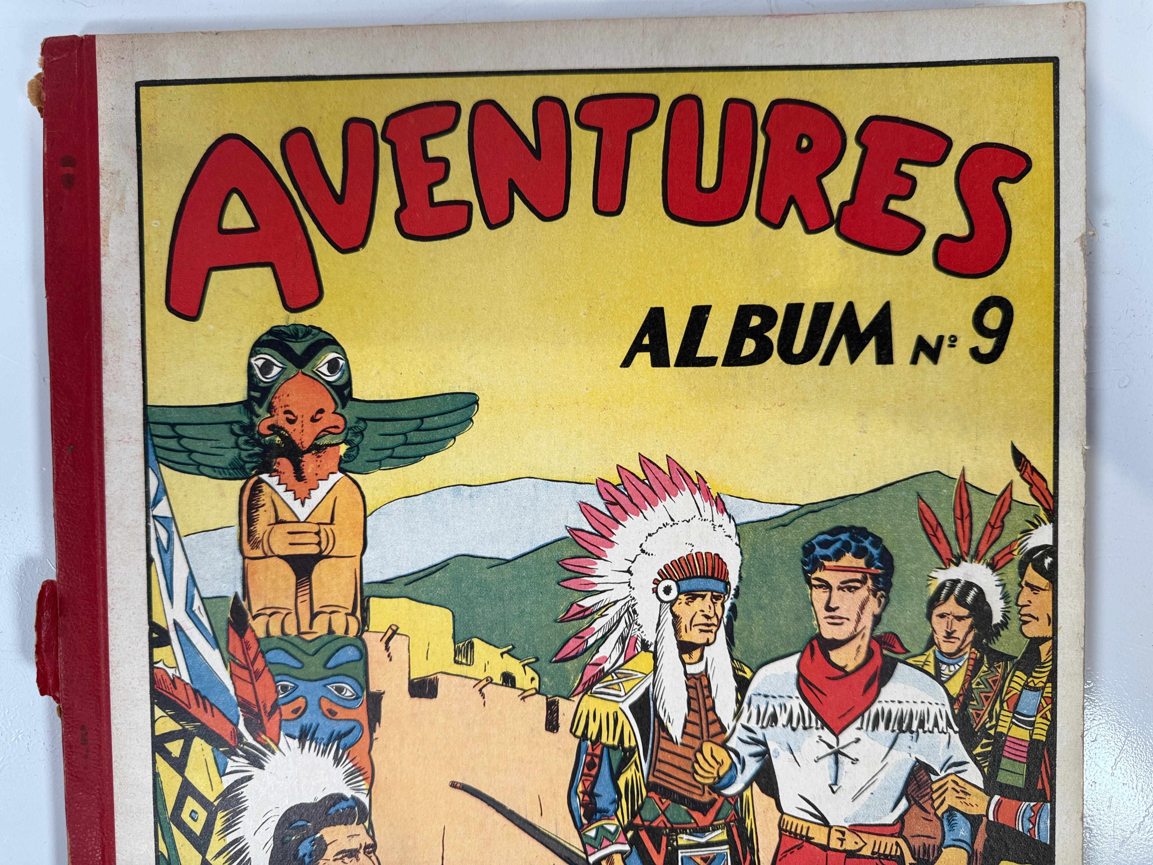1950s Aventures Album No.9 – Vintage French Comic Collection