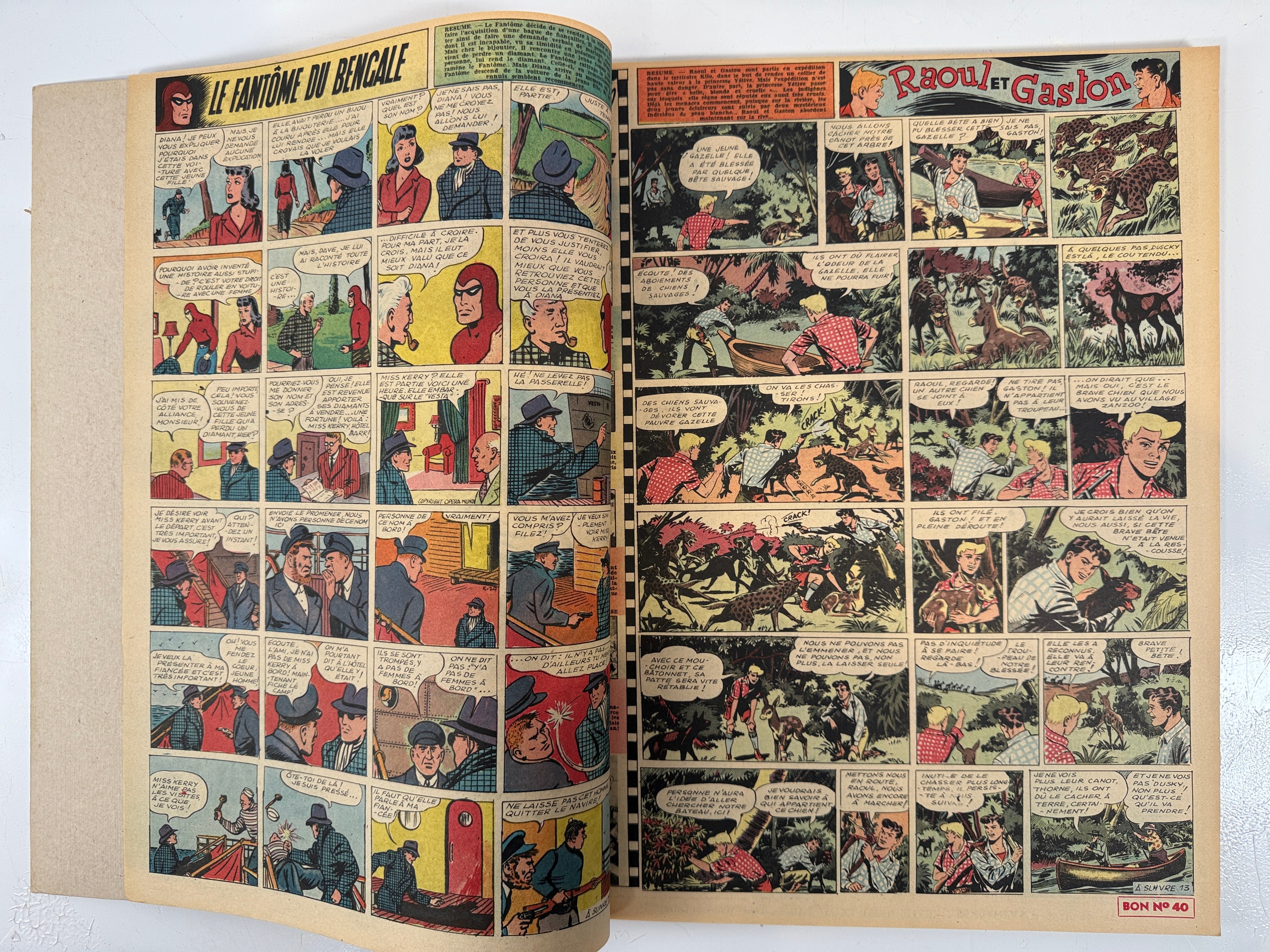 1950s Aventures Album No.9 – Vintage French Comic Collection