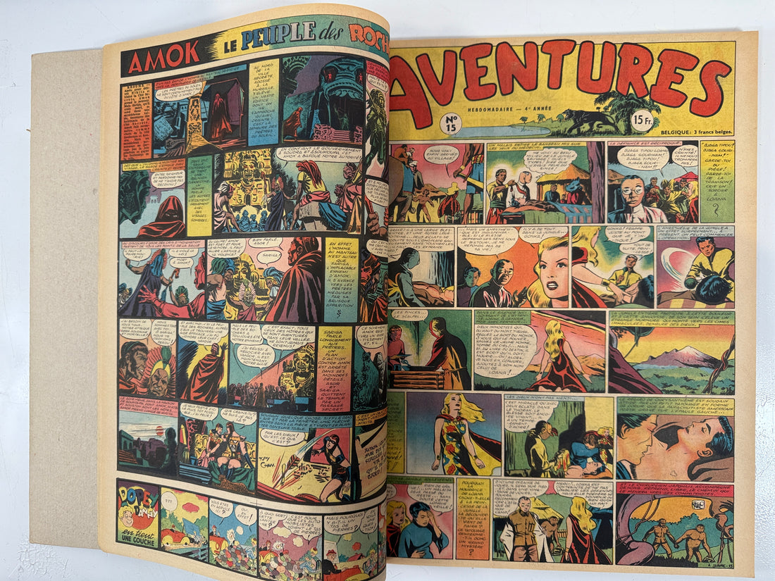 1950s Aventures Album No.9 – Vintage French Comic Collection