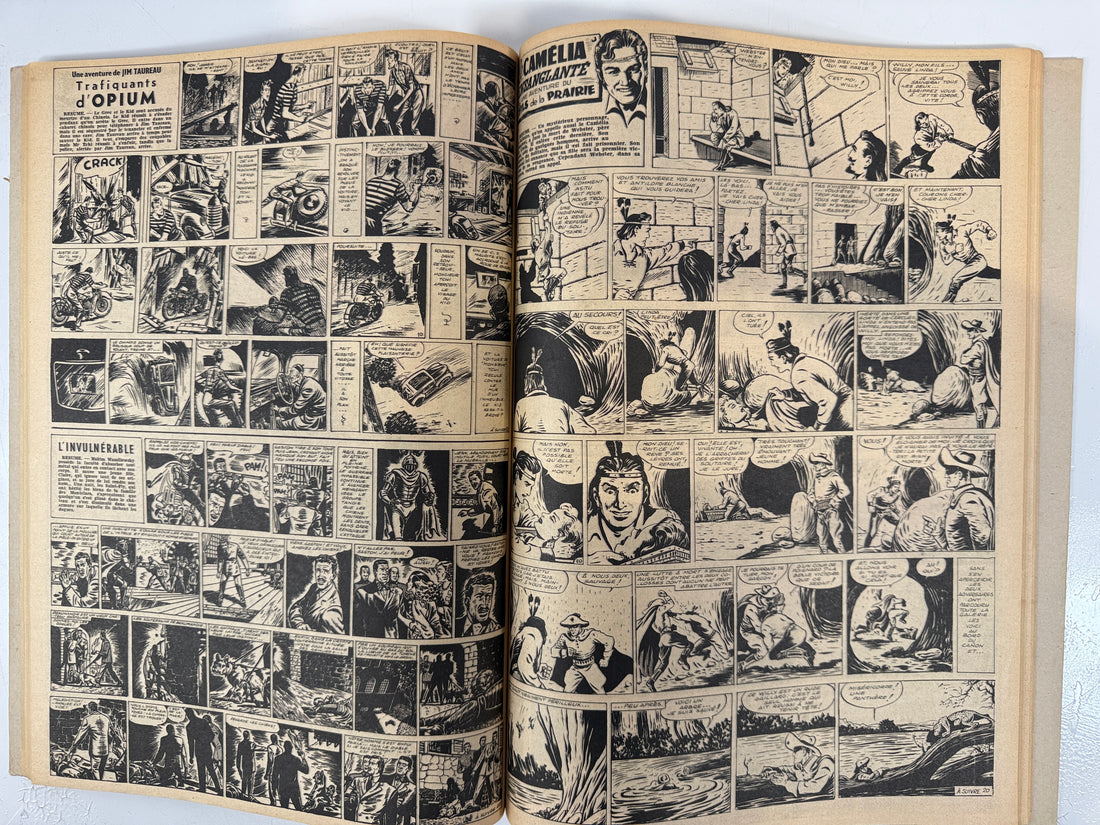 1950s Aventures Album No.9 – Vintage French Comic Collection
