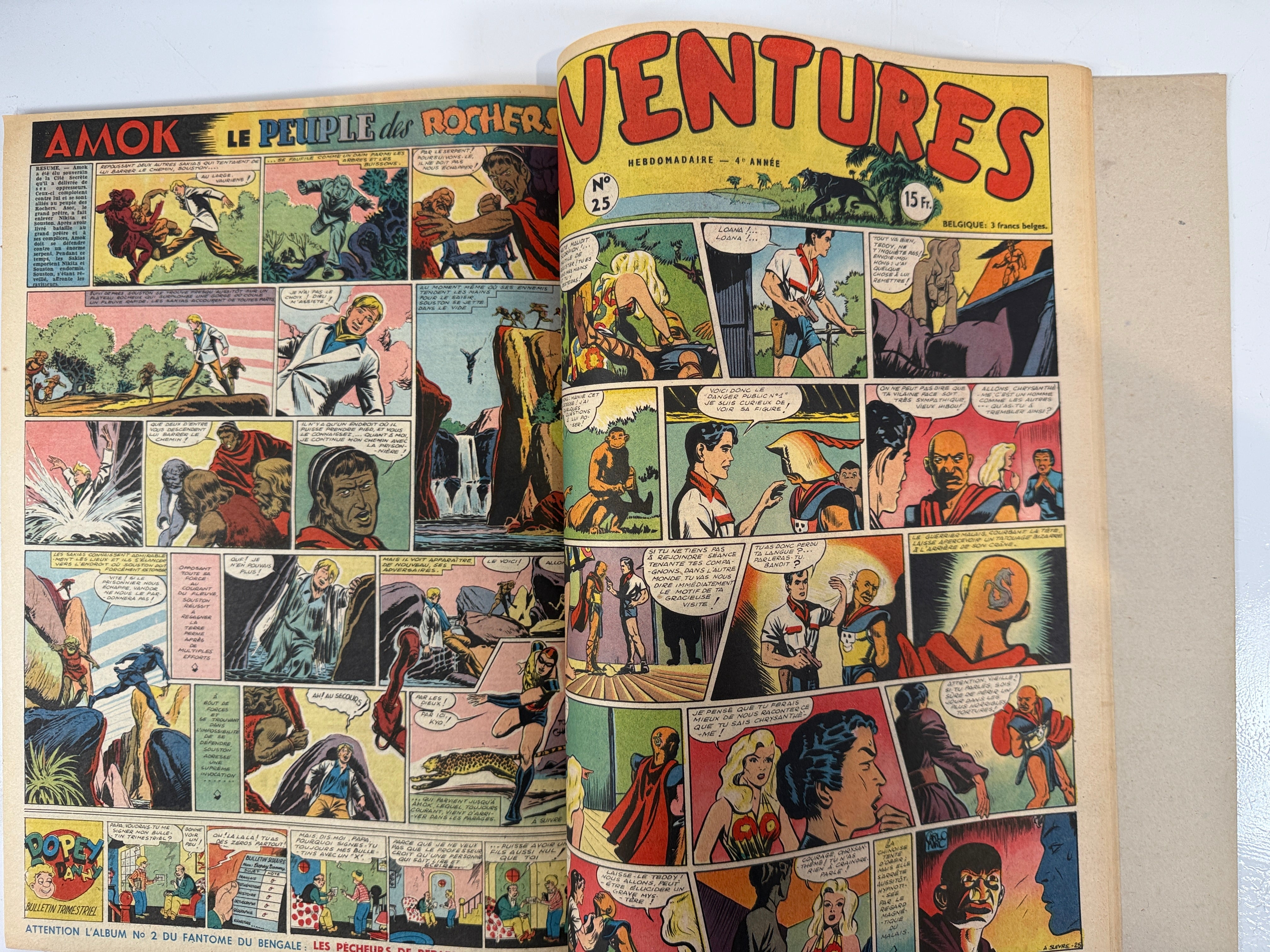 1950s Aventures Album No.9 – Vintage French Comic Collection