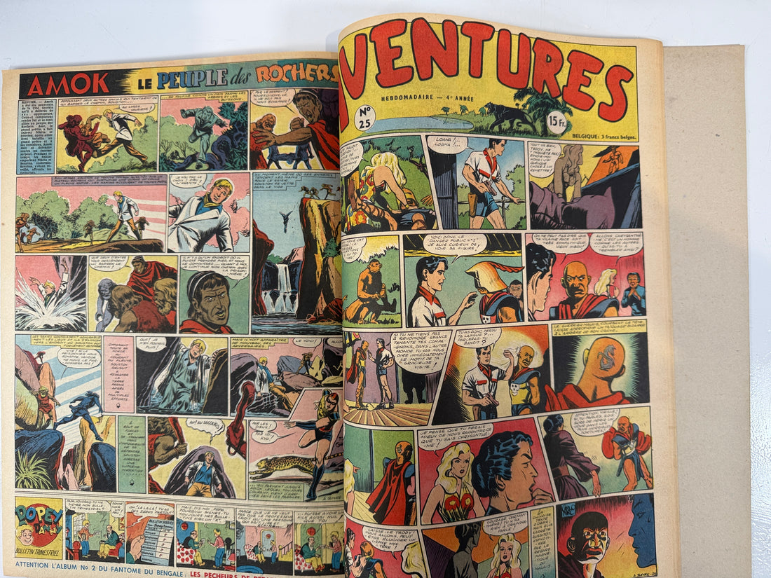 1950s Aventures Album No.9 – Vintage French Comic Collection