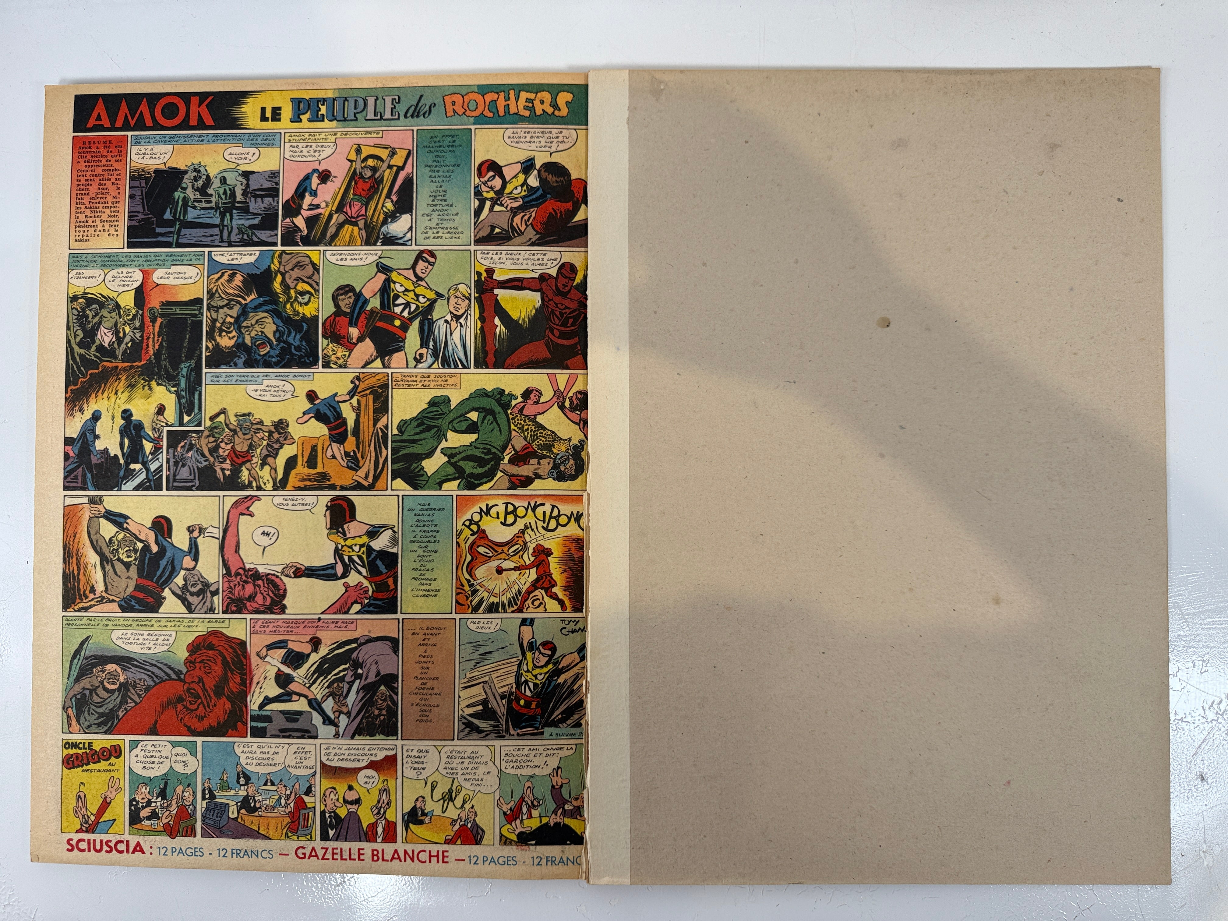 1950s Aventures Album No.9 – Vintage French Comic Collection