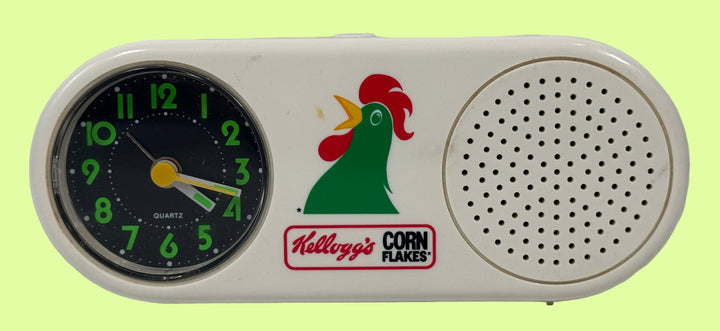 Vintage 1991 Kellogg’s Corn Flakes Alarm Clock – Promo Rooster
