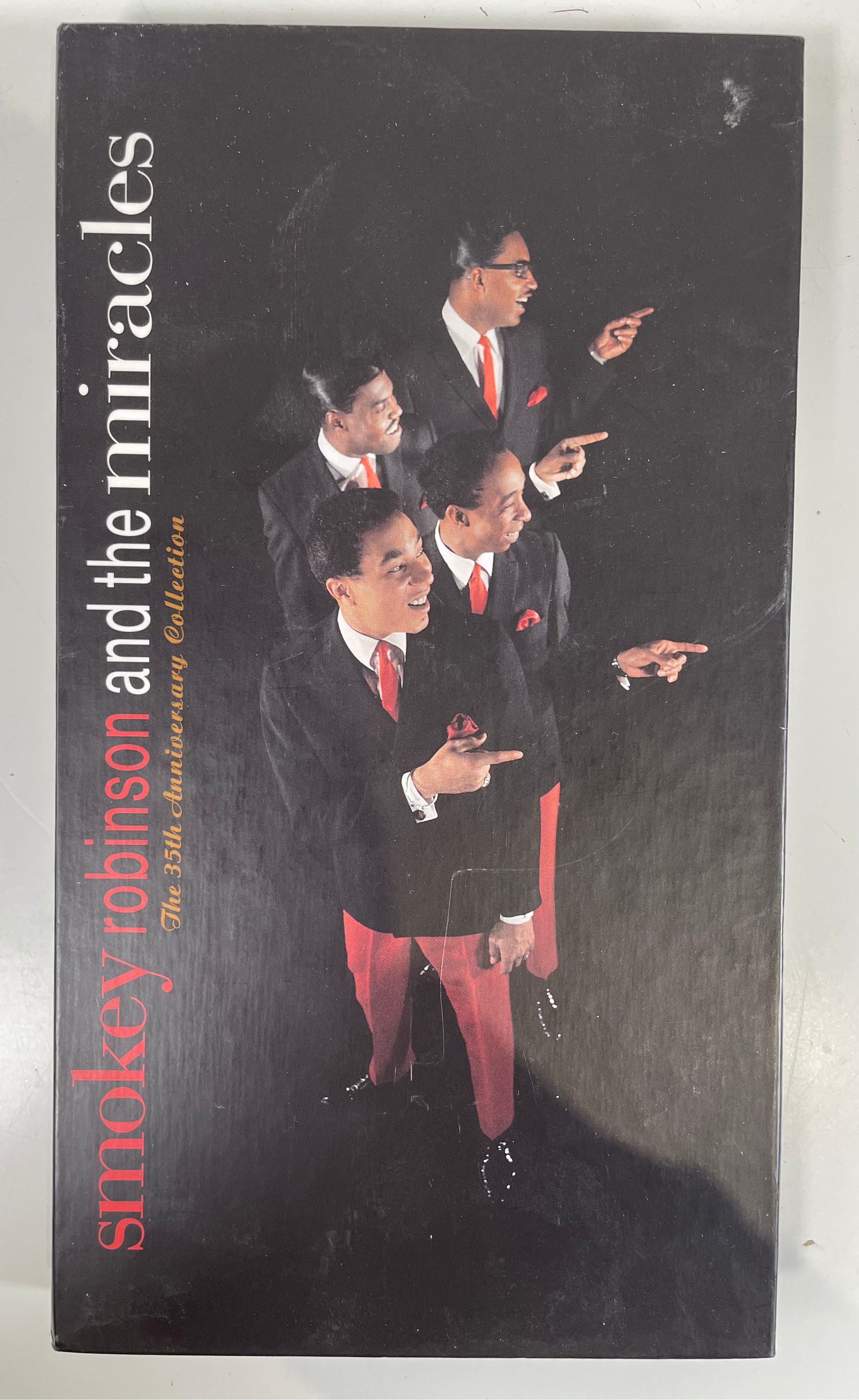 Smokey Robinson & Miracles 35th Anniversary Collection Box 4 DISC Set Music CD