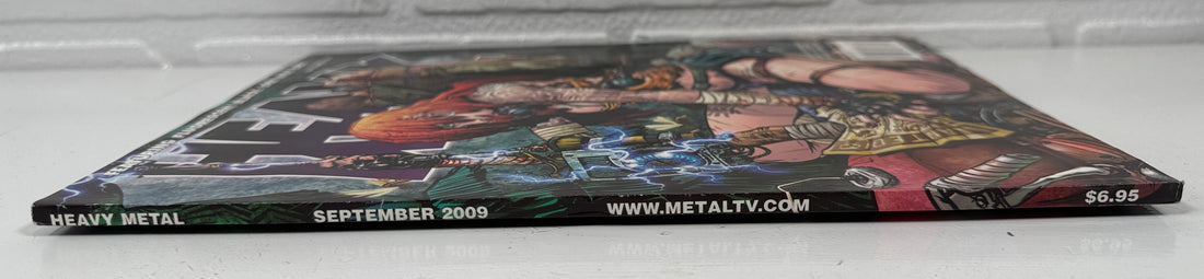 Heavy Metal Magazine – Septembre 2009 Noir Fluorescent