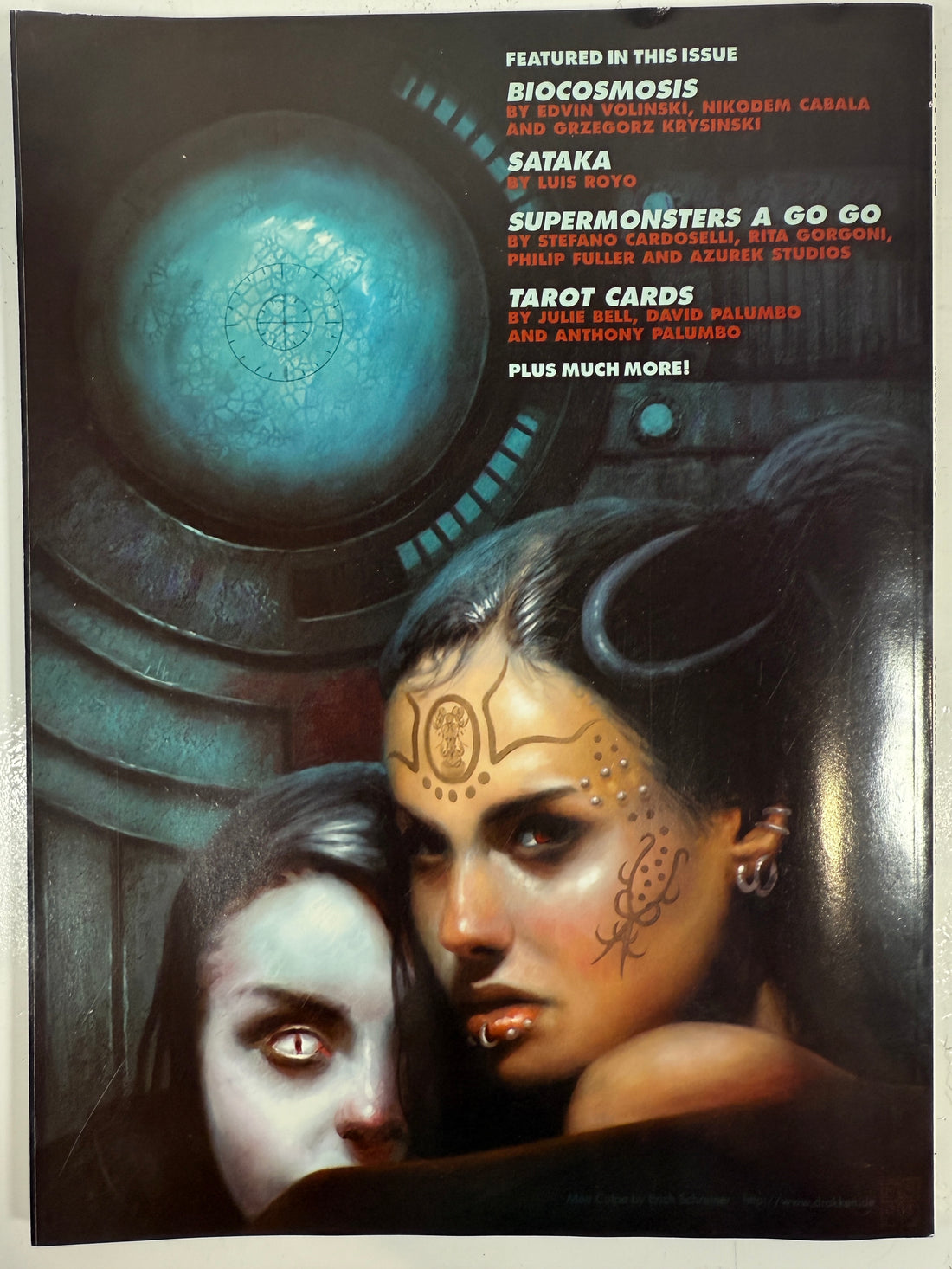 Heavy Metal Magazine – Mars 2009 Luis Royo &amp; Biocosmo