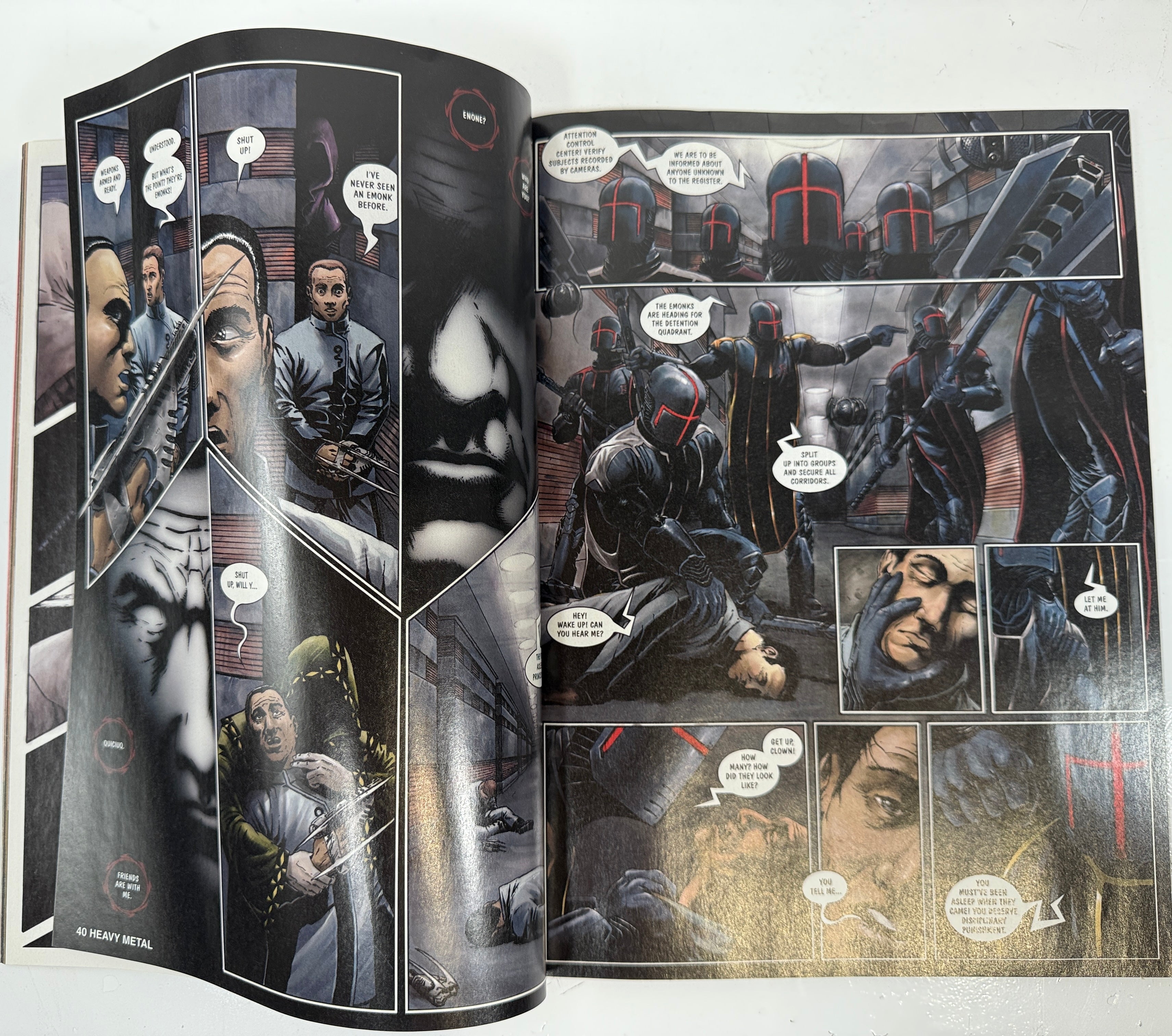 Heavy Metal Magazine – Mars 2009 Luis Royo &amp; Biocosmo