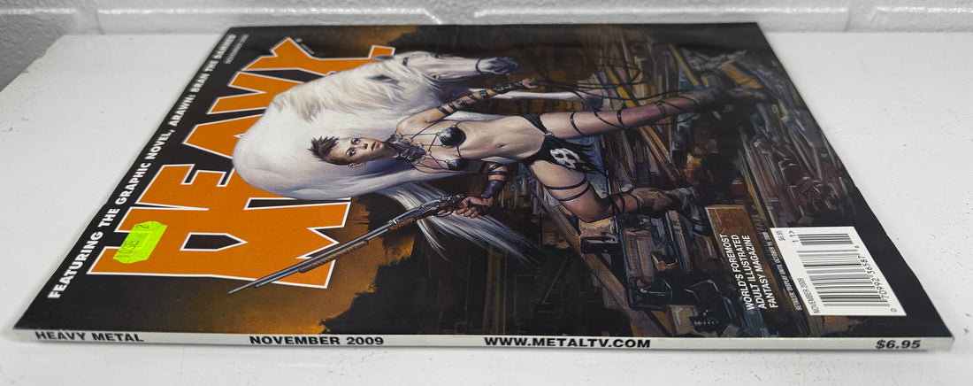 Magazine Heavy Metal, novembre 2009 – Couverture de David Palumbo