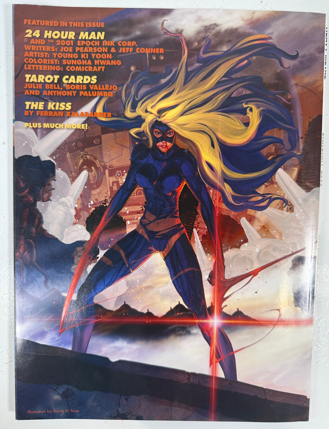 Magazine Heavy Metal – Couverture des Red Cloak Wolves de janvier 2009