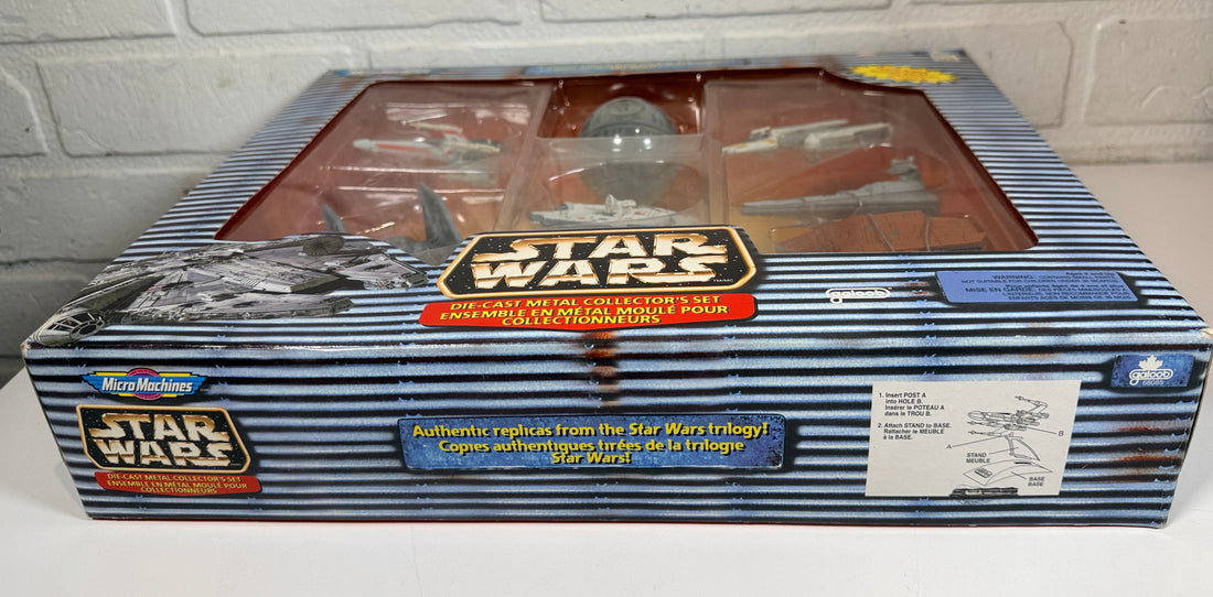Galoob 1997 Star Wars Micro Machines Coffret Collector en Métal Moulé sous Pression NEUF SCELLE