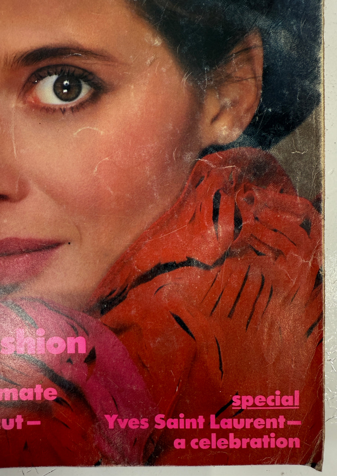 Vintage Vogue Magazine – December 1983 Yves Saint Laurent Special