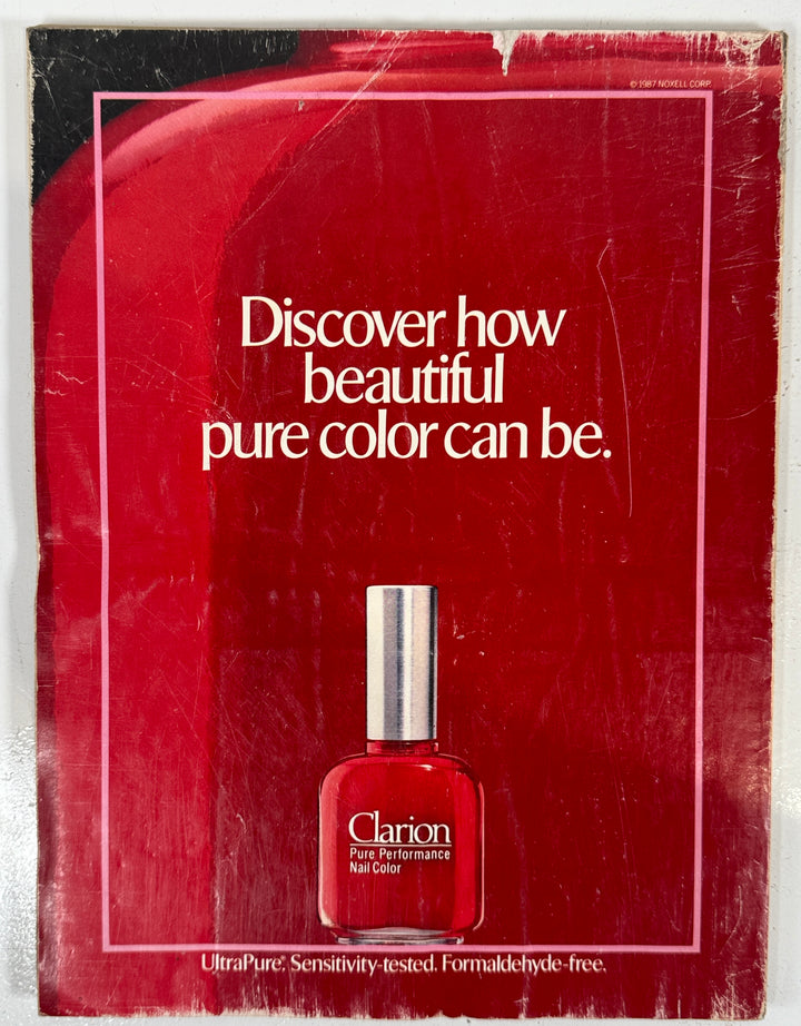 Magazine Vogue Vintage – Janvier 1988 Rachel Williams Couverture par Avedon