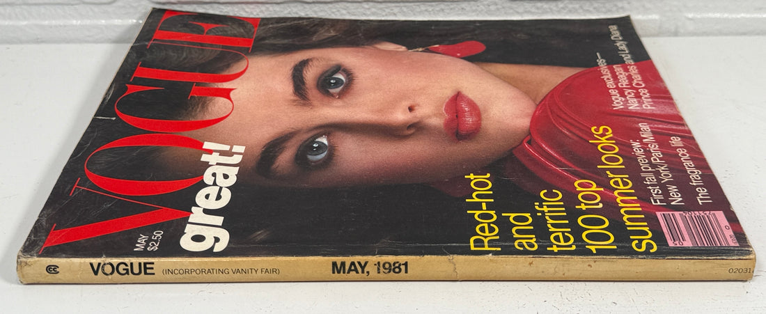 Vintage Vogue Magazine – May 1981 Brooke Shields Cover