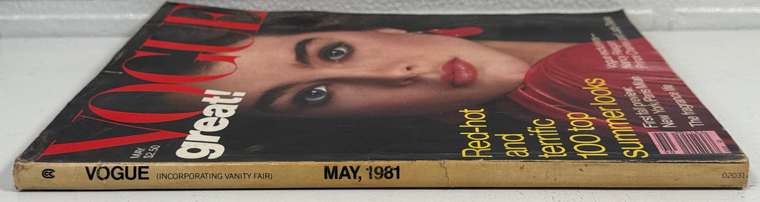 Vintage Vogue Magazine – May 1981 Brooke Shields Cover