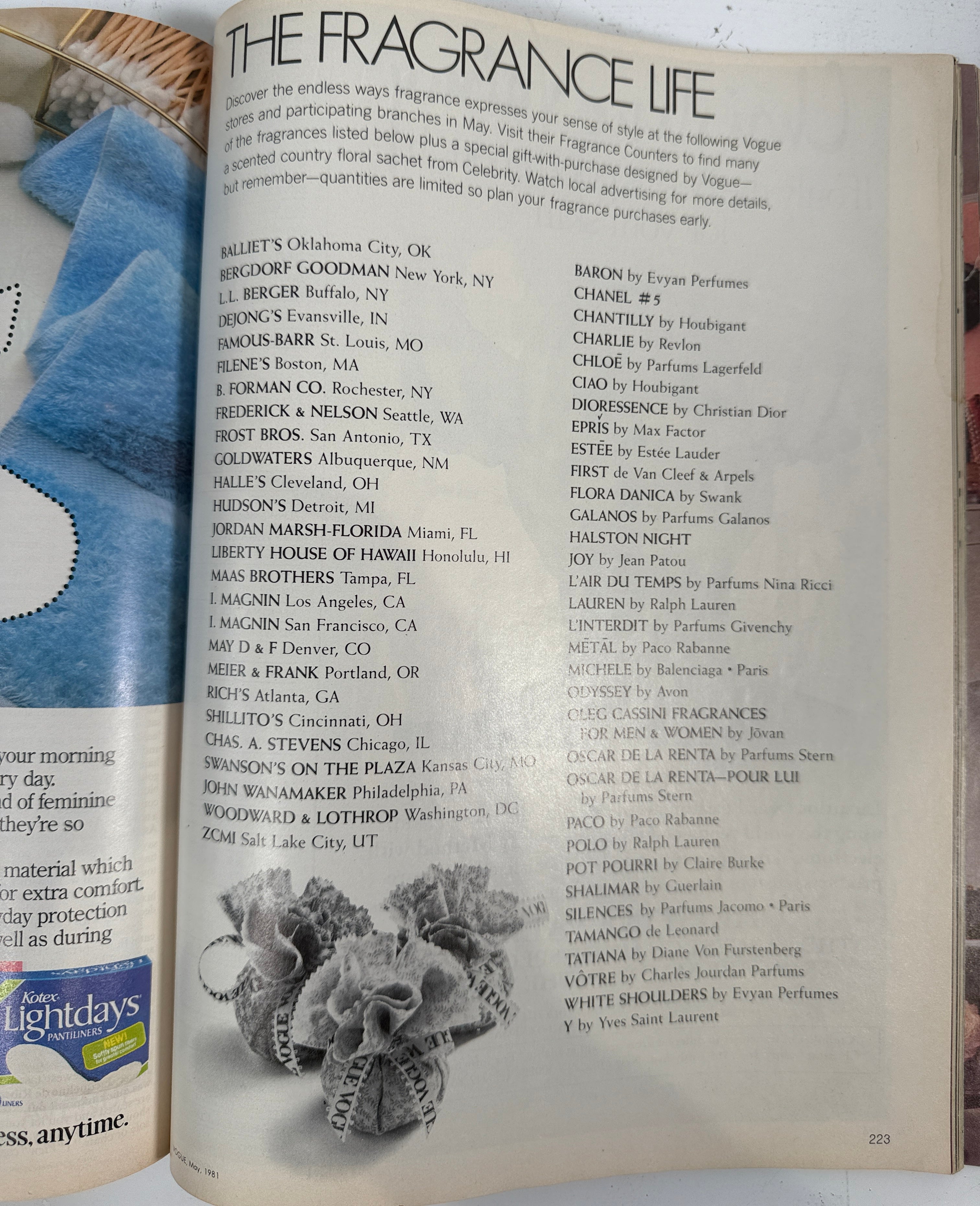 Vintage Vogue Magazine – May 1981 Brooke Shields Cover