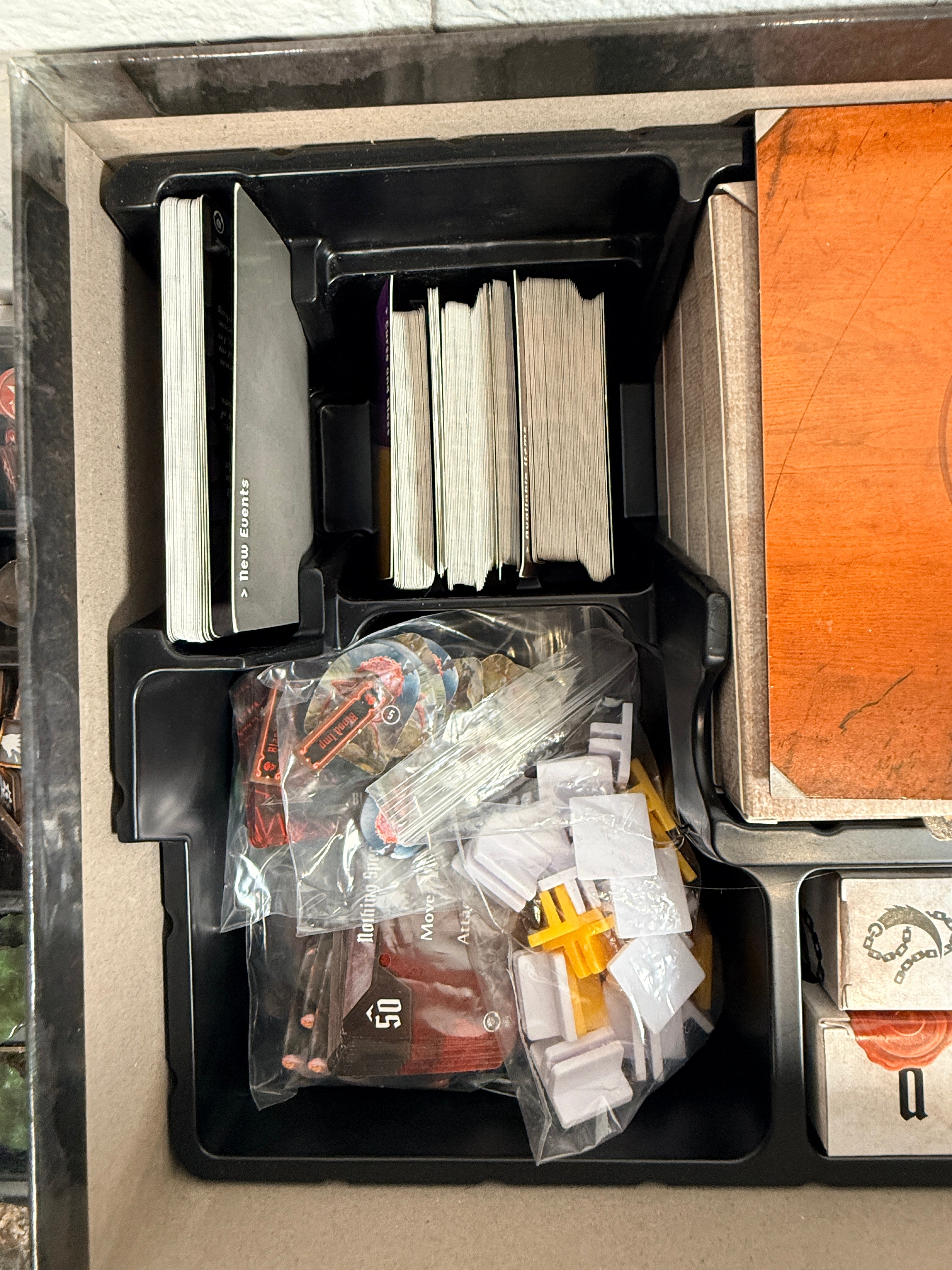 Gloomhaven Jaws of the Lion complete board game set. Cooperative campaign dungeon crawler with organized components. Great condition and ready to play.