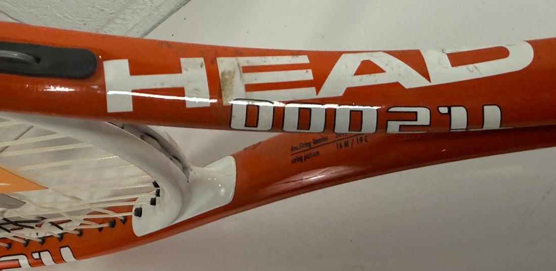 HEAD Ti 1000 titanium tennis racquet oversized head lightweight power frame beginner intermediate with original tag great condition affordable racket option