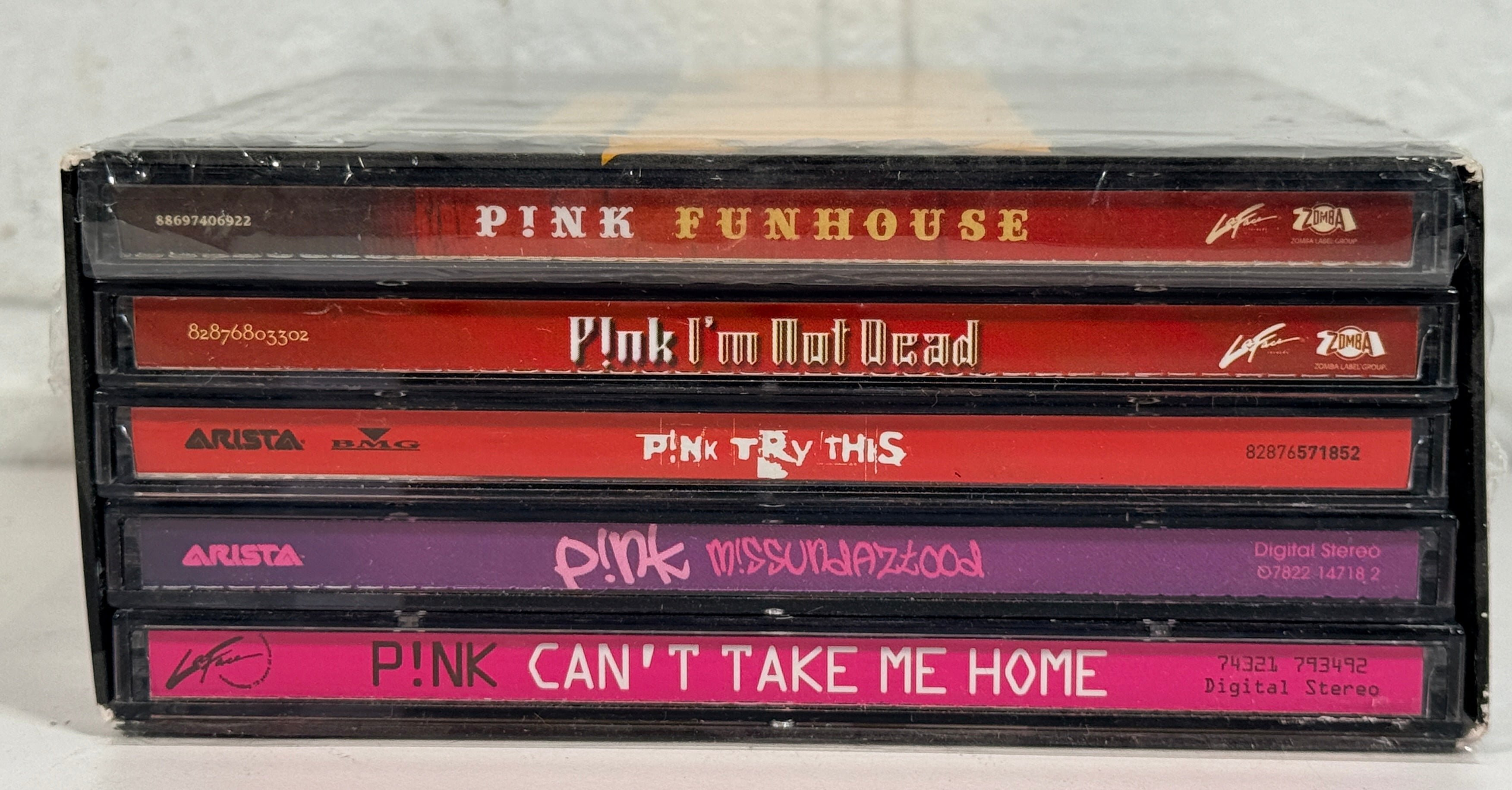 PInk CD Box Set, The Album Collection 5 Disc Complete.- P!NK – Éco