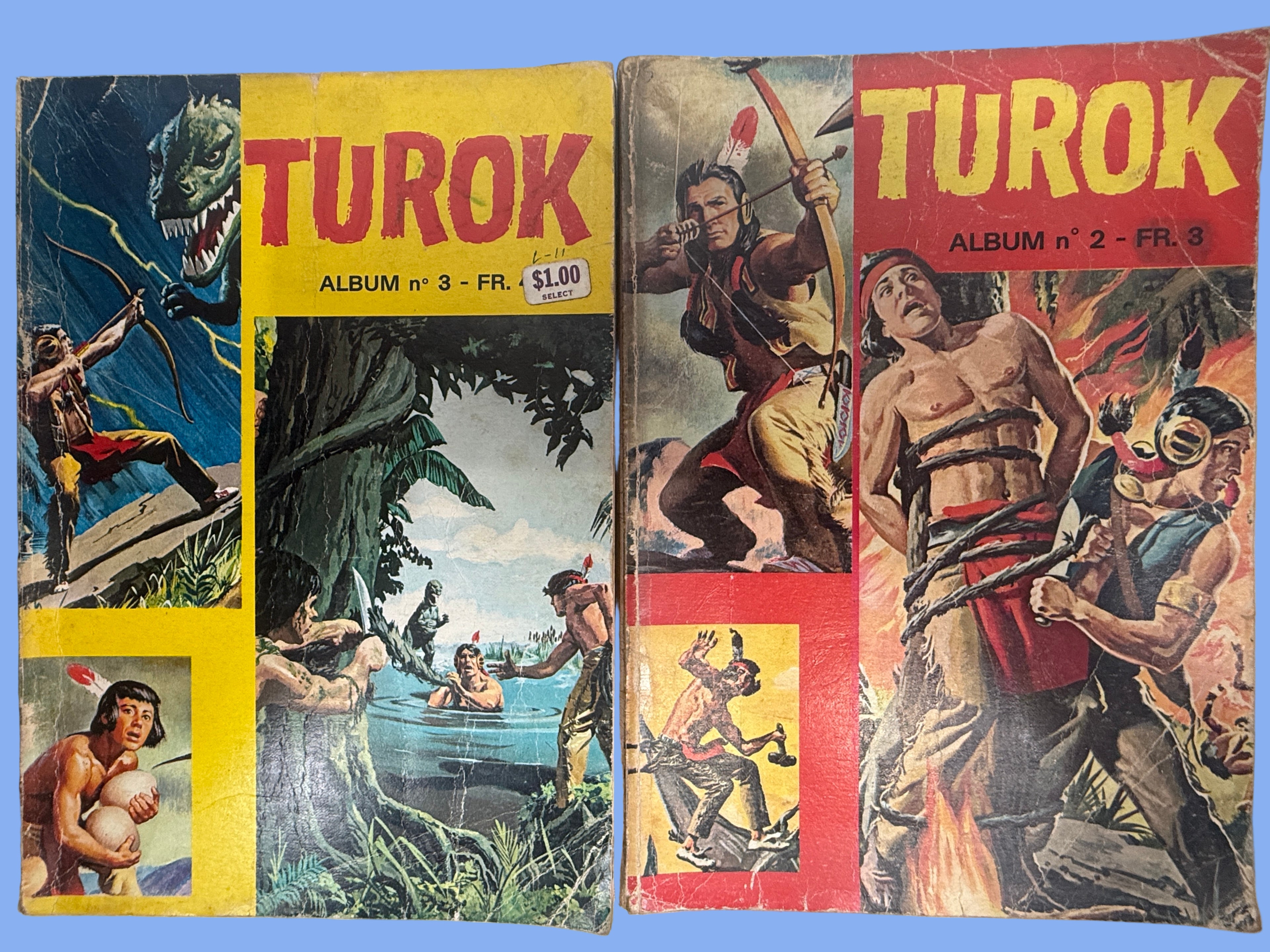 Turok Album n°2 (édition française des années 1960 – Remparts Comics)