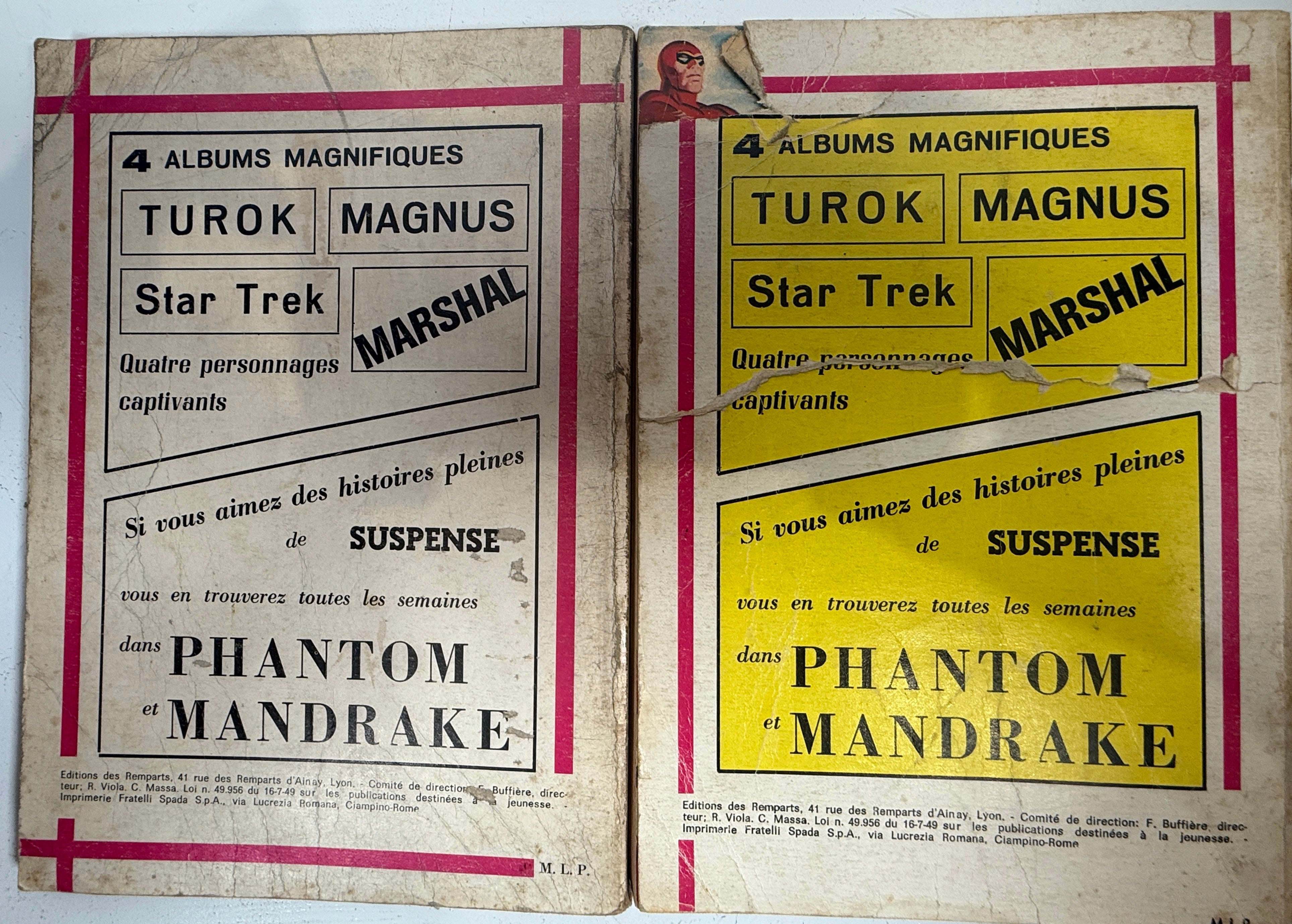 Turok Album n°2 (édition française des années 1960 – Remparts Comics)