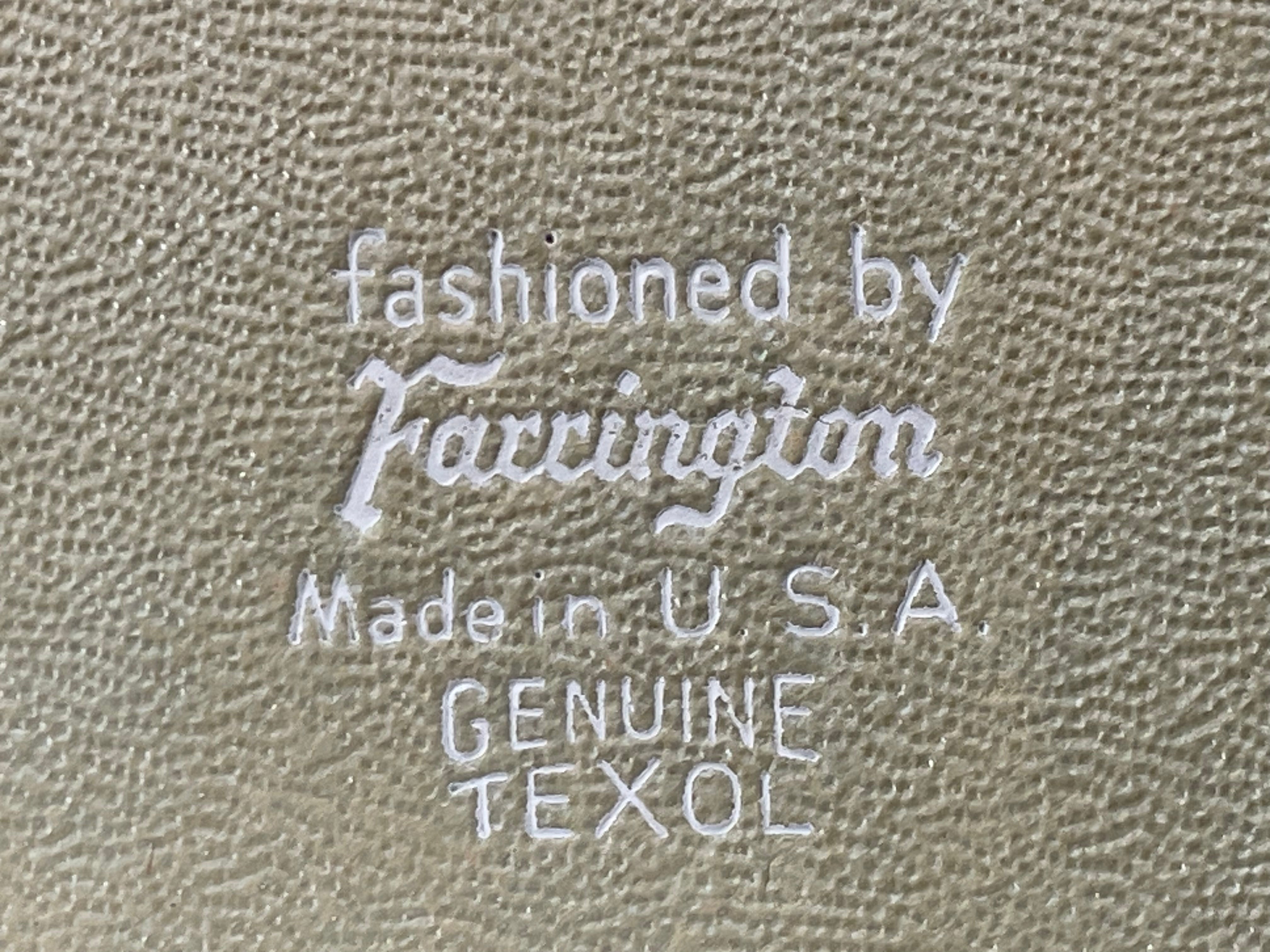 Vintage 1950s Farrington Green, Jewelry Box, Ballerina Motif Interior.