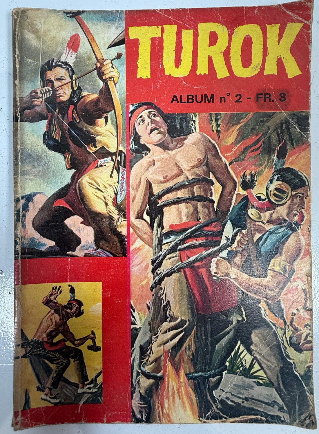 Turok Album n°2 (édition française des années 1960 – Remparts Comics)