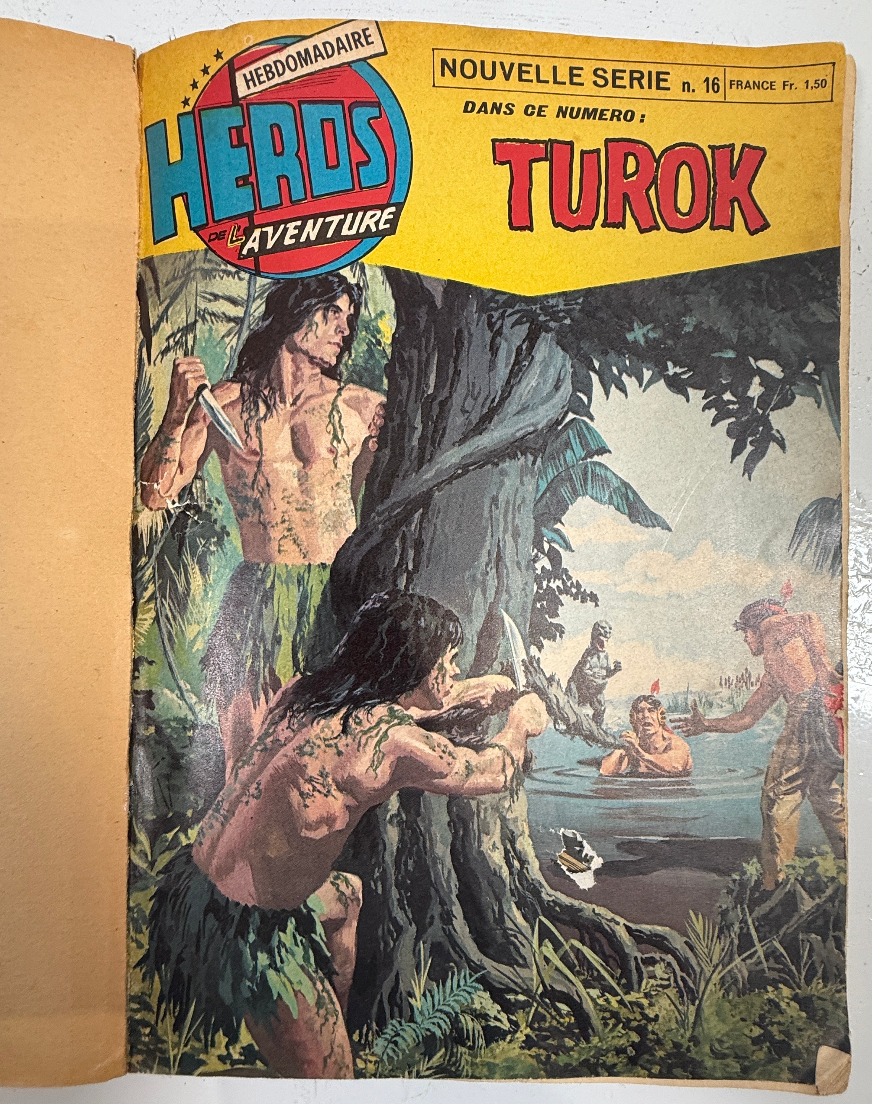 Turok Album n°2 (édition française des années 1960 – Remparts Comics)