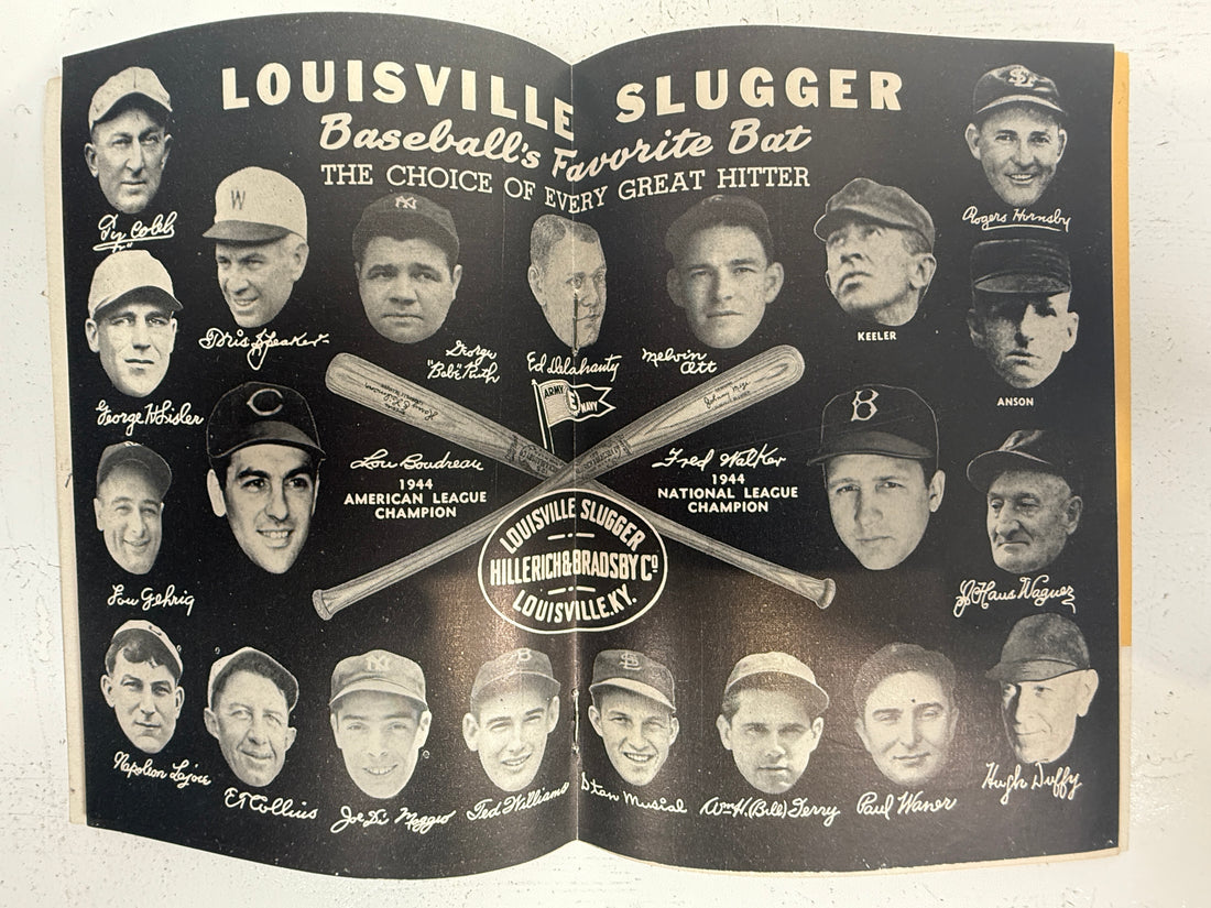 1945 Famous Slugger Year Book – Louisville Slugger Baseball