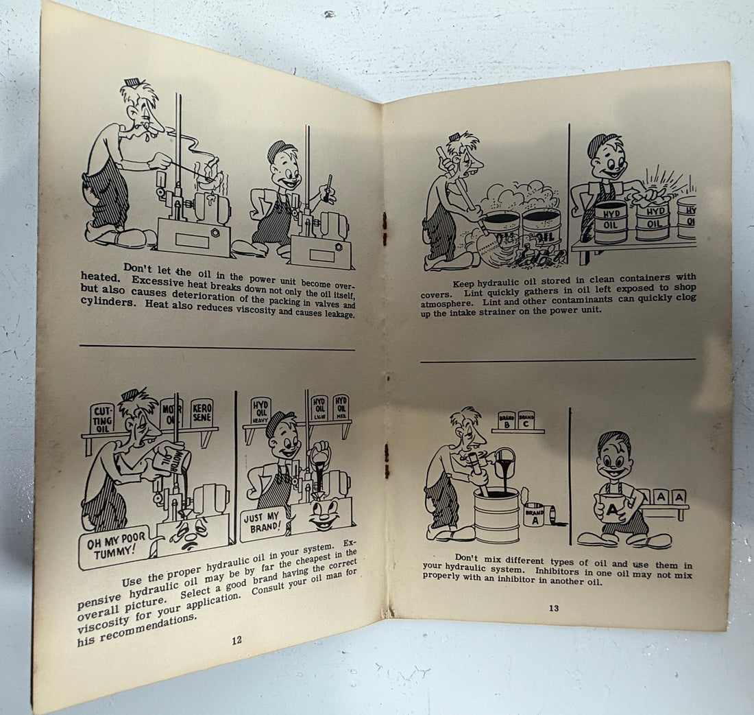 1954 Industrial Booklet – Air & Hydraulic Maintenance Guide