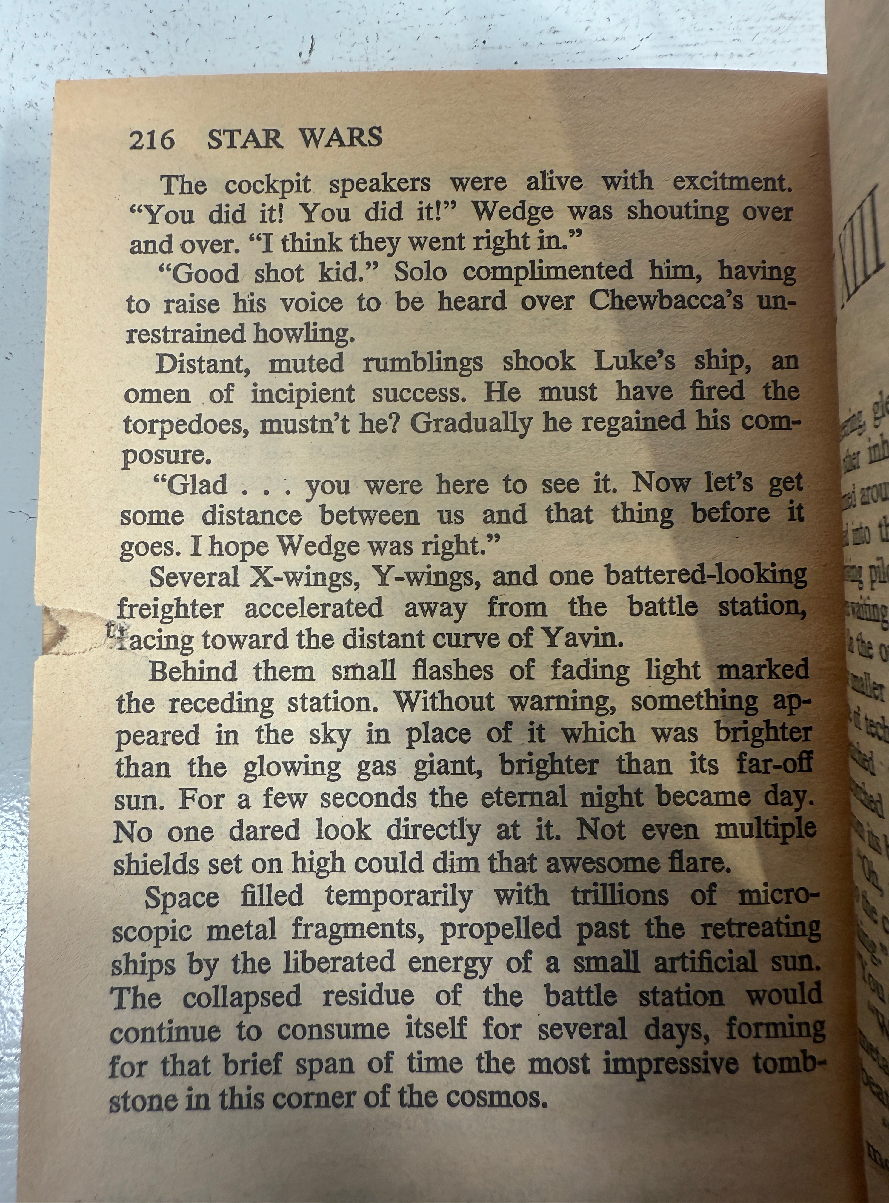 Vintage 1977 Star Wars Paperback – First Del Rey Edition