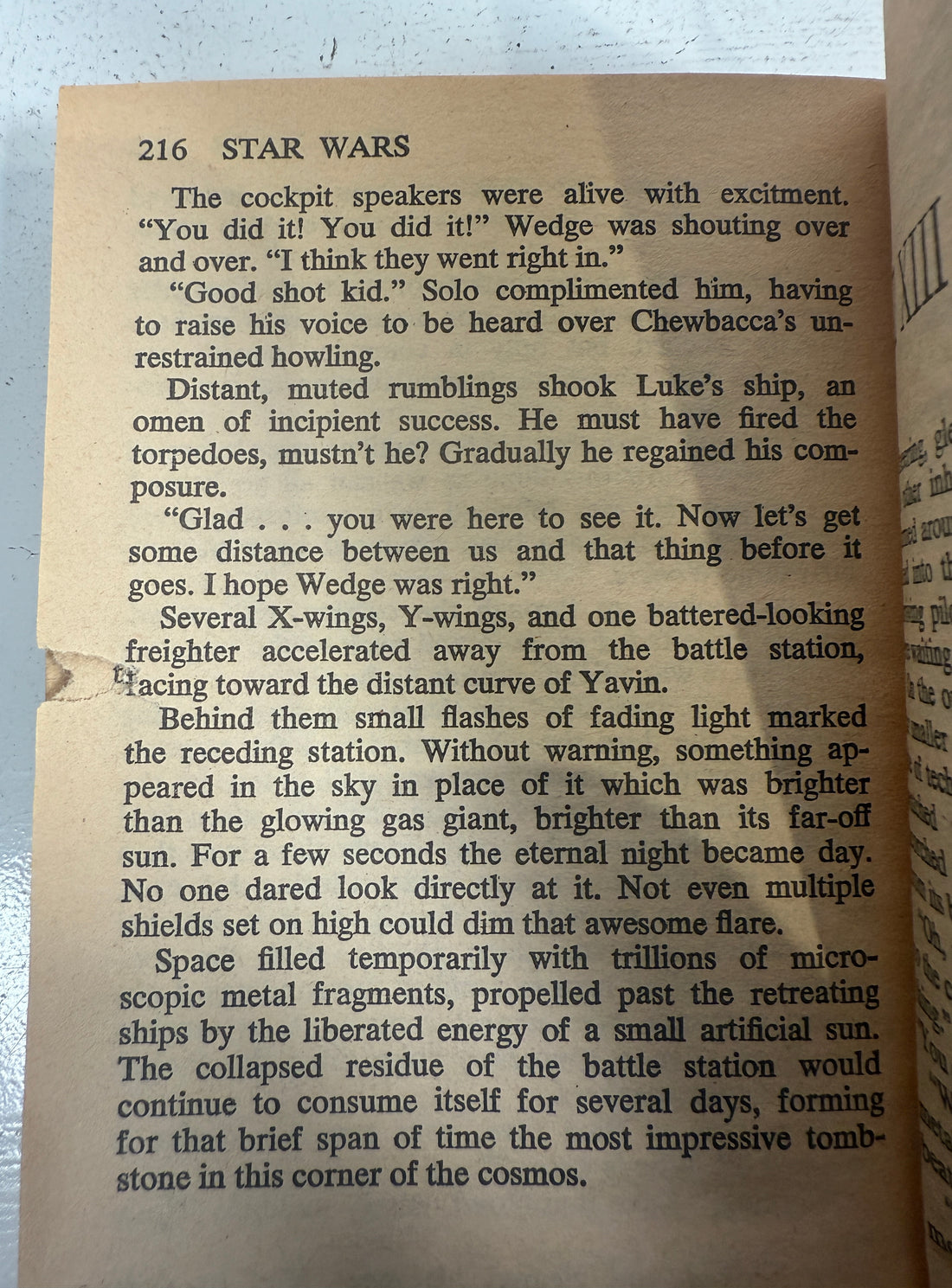 Vintage 1977 Star Wars Paperback – First Del Rey Edition