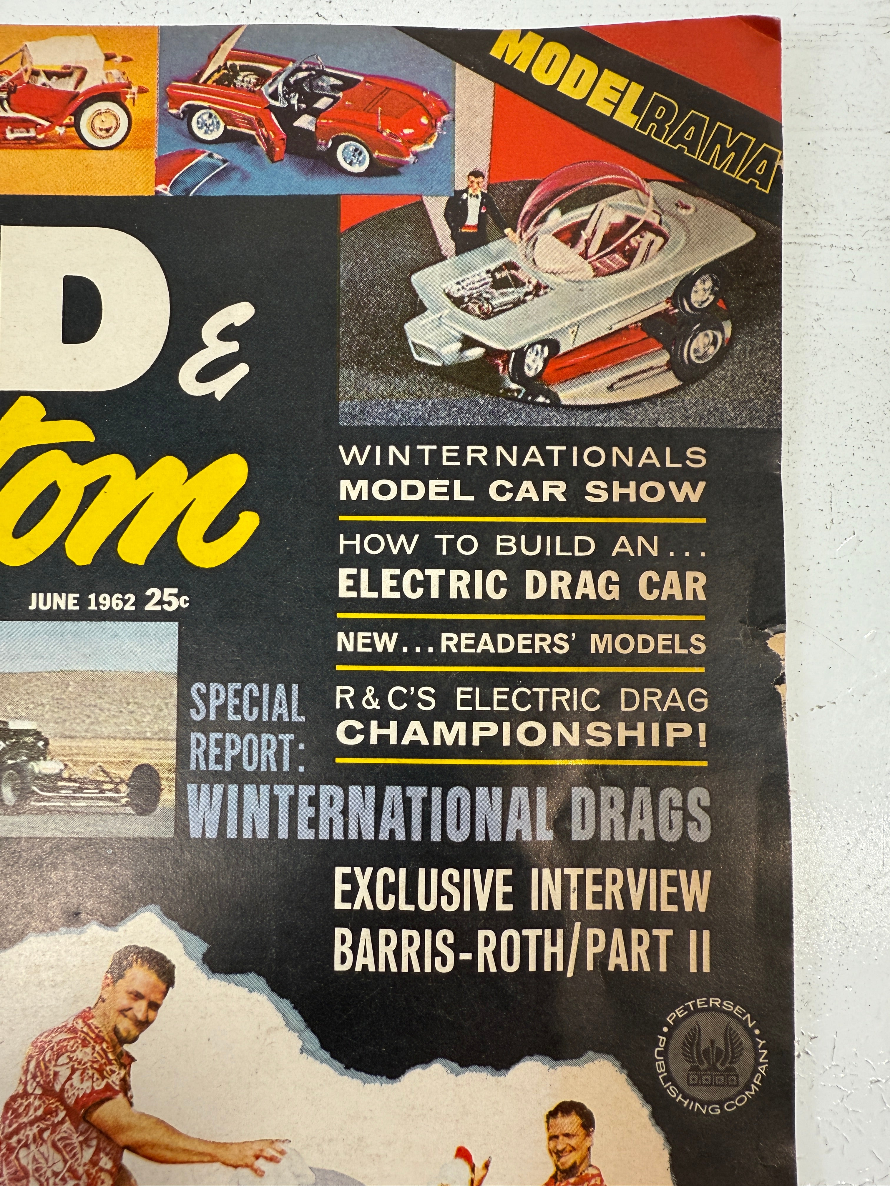 Vintage 1962 Rod & Custom Magazine – Ed Roth Rotar Feature – Éco